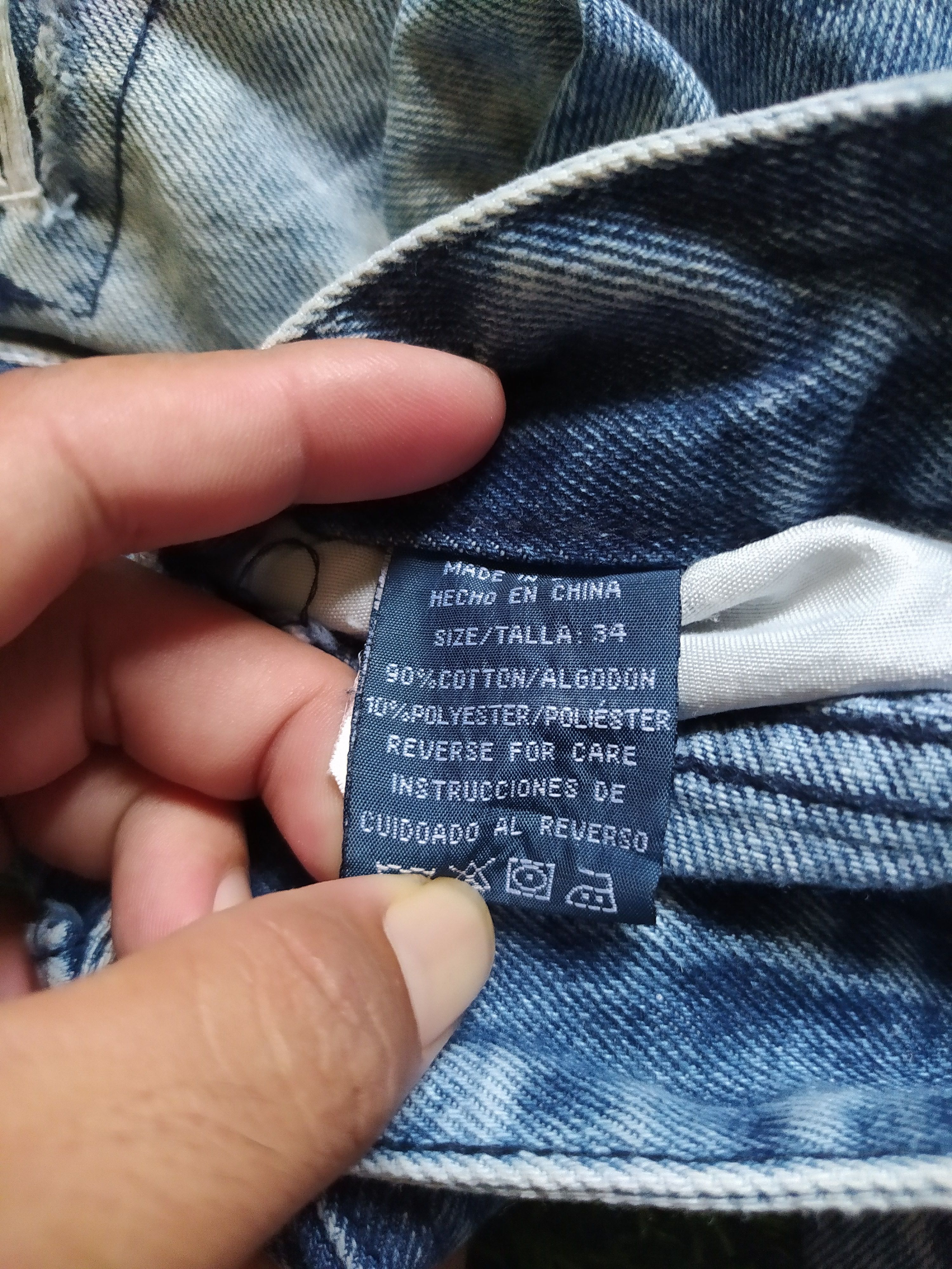 Japanese Brand Stone Wash Distressed Design Jeans Size US 36 / EU 52 - 3 Thumbnail