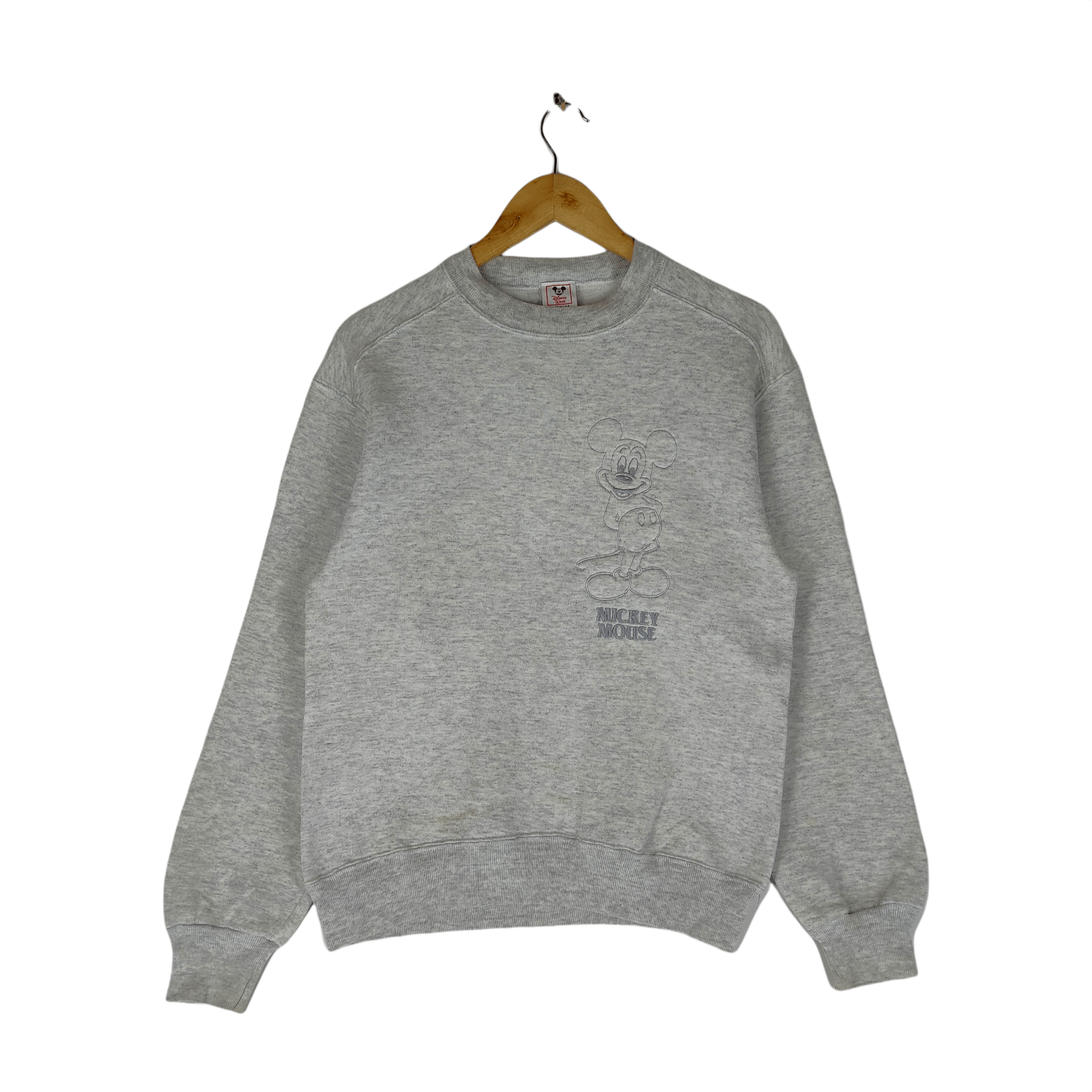 Mickey Mouse Vintage 90s MICKEY MOUSE DISNEY Embroidery Sweatshirt Size US M / EU 48-50 / 2 - 1 Thumbnail