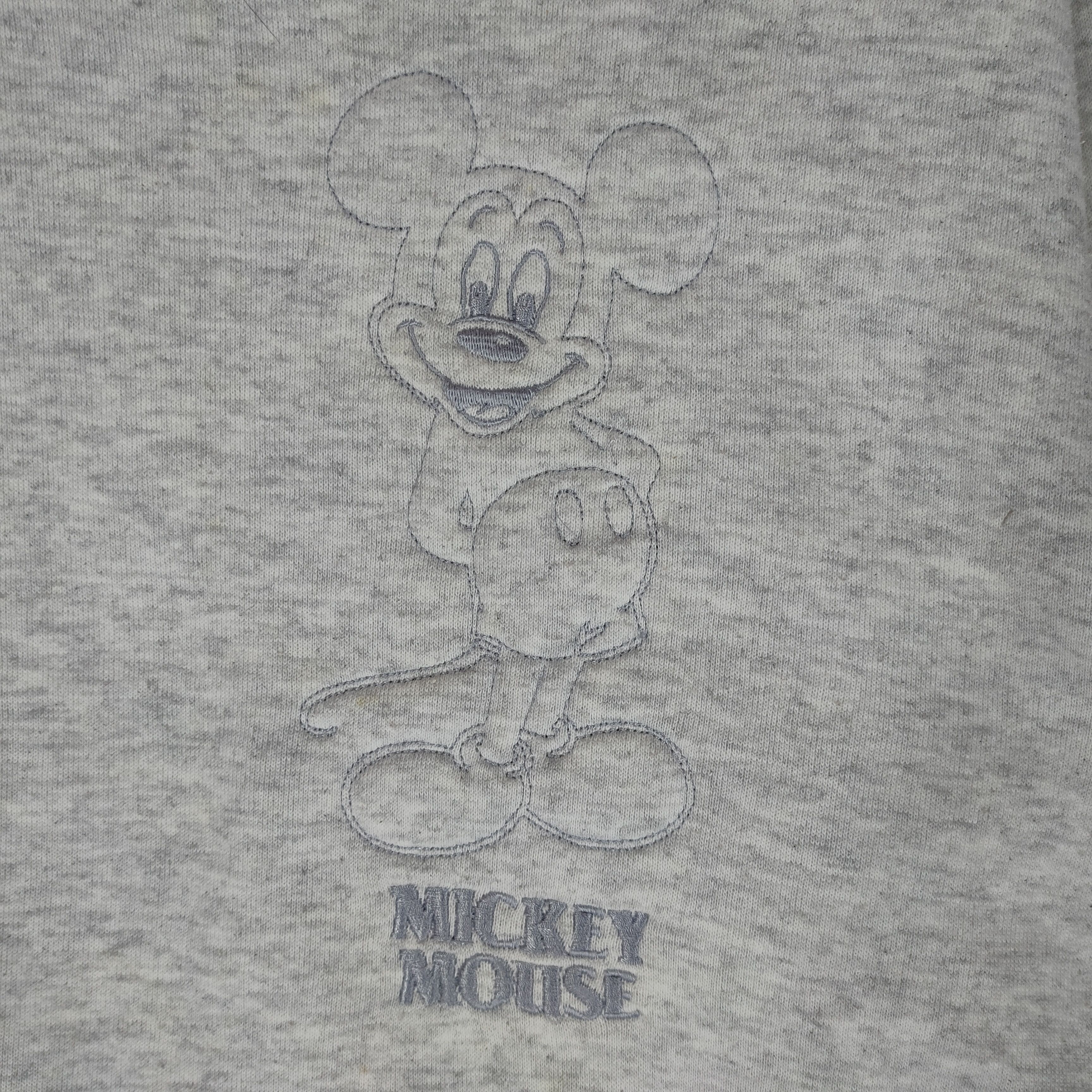 Mickey Mouse Vintage 90s MICKEY MOUSE DISNEY Embroidery Sweatshirt Size US M / EU 48-50 / 2 - 3 Thumbnail