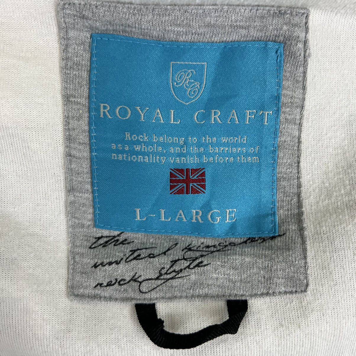 Japanese Brand RARE THE QUEEN JACKET BIG LOGO Size US L / EU 52-54 / 3 - 10 Thumbnail