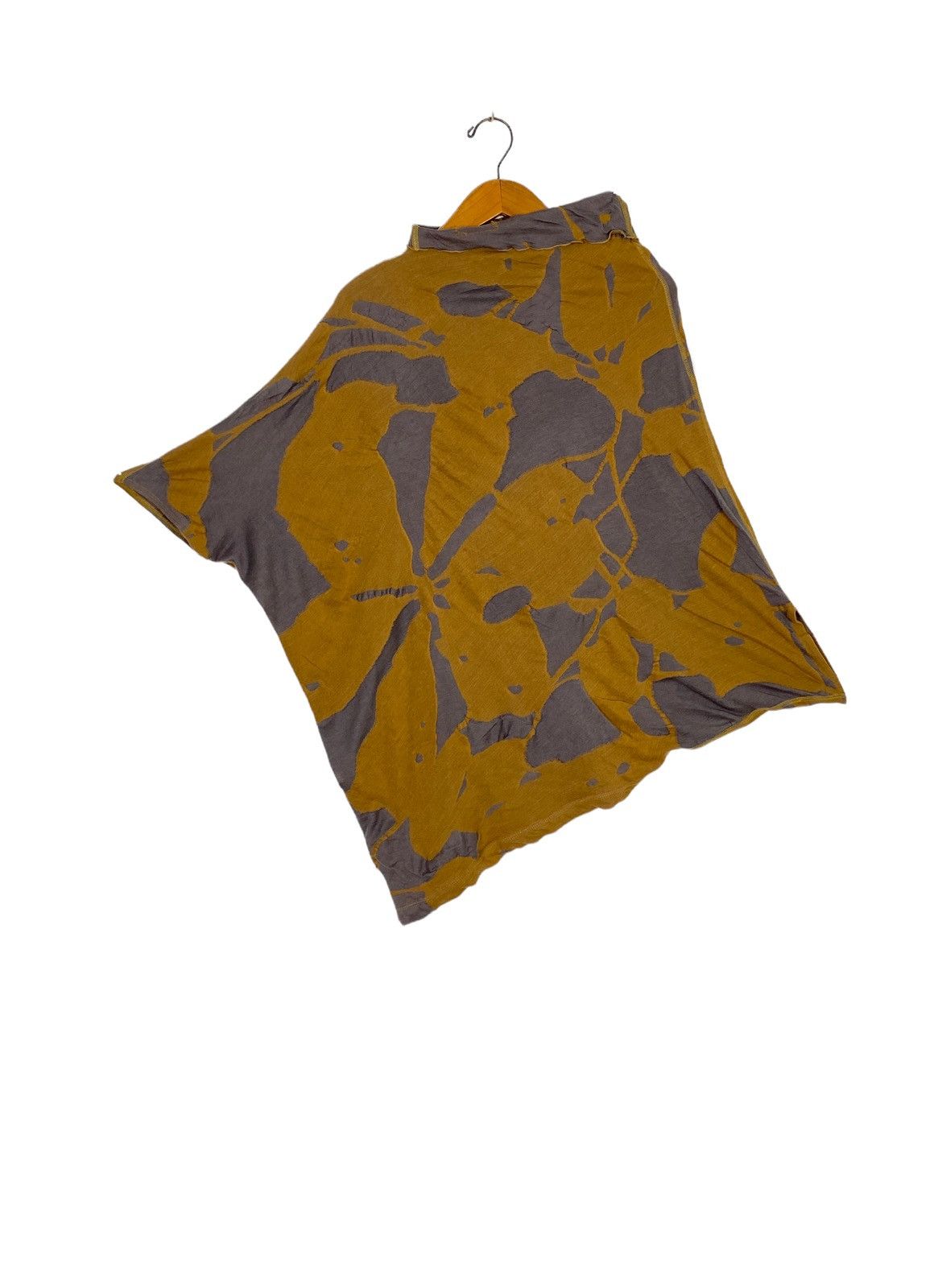 image of Archival Clothing x Avant Garde Jurgen Lehl Unique Design Tshirt Japan (Women) in Brown, Women's (S
