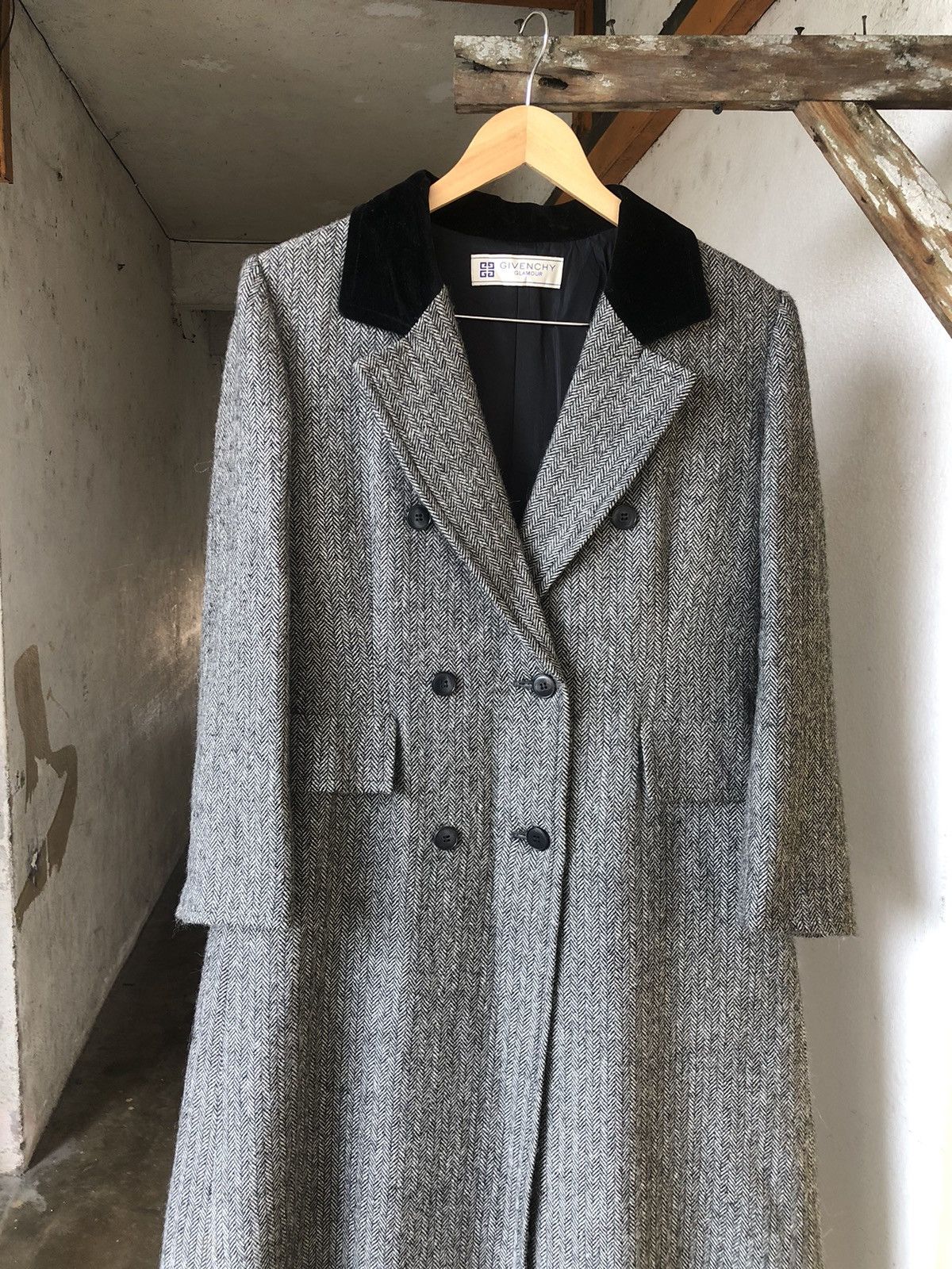 Givenchy Vintage Givenchy Glamour Double Breasted Long Coat Size US M / EU 48-50 / 2 - 15 Thumbnail