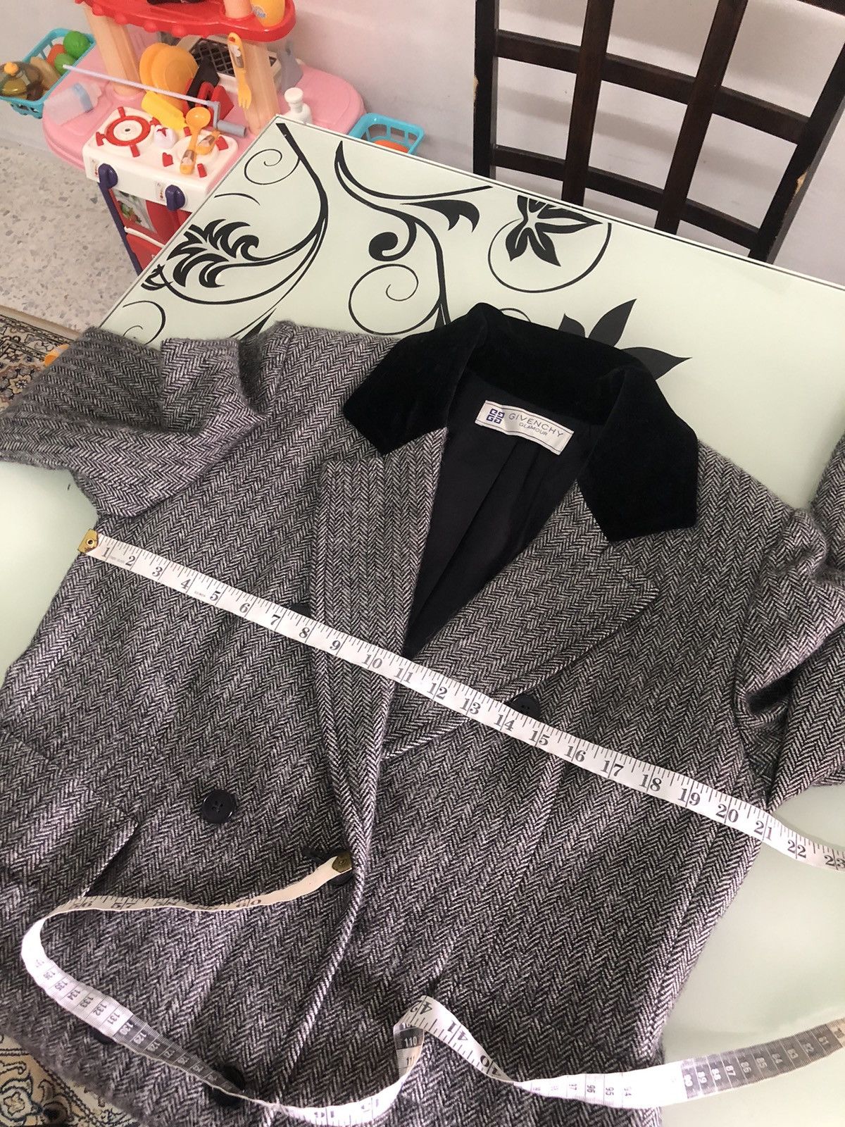 Givenchy Vintage Givenchy Glamour Double Breasted Long Coat Size US M / EU 48-50 / 2 - 22 Thumbnail