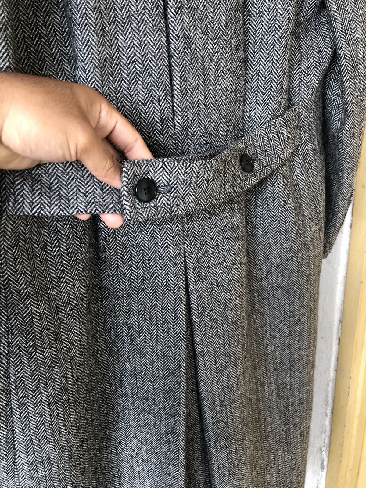 Givenchy Vintage Givenchy Glamour Double Breasted Long Coat Size US M / EU 48-50 / 2 - 20 Thumbnail