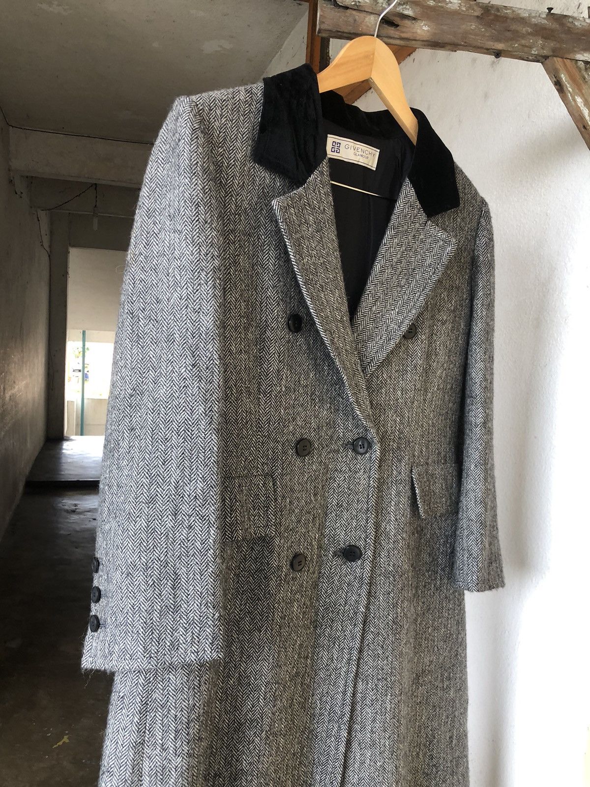 Givenchy Vintage Givenchy Glamour Double Breasted Long Coat Size US M / EU 48-50 / 2 - 13 Thumbnail