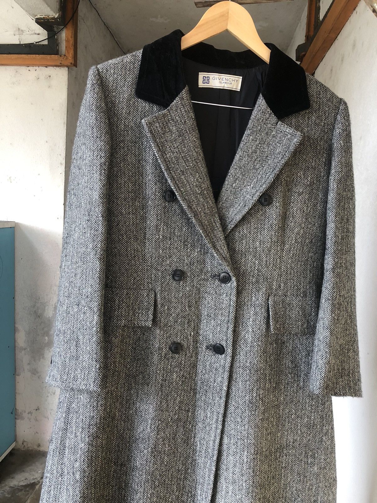 Givenchy Vintage Givenchy Glamour Double Breasted Long Coat Size US M / EU 48-50 / 2 - 14 Thumbnail