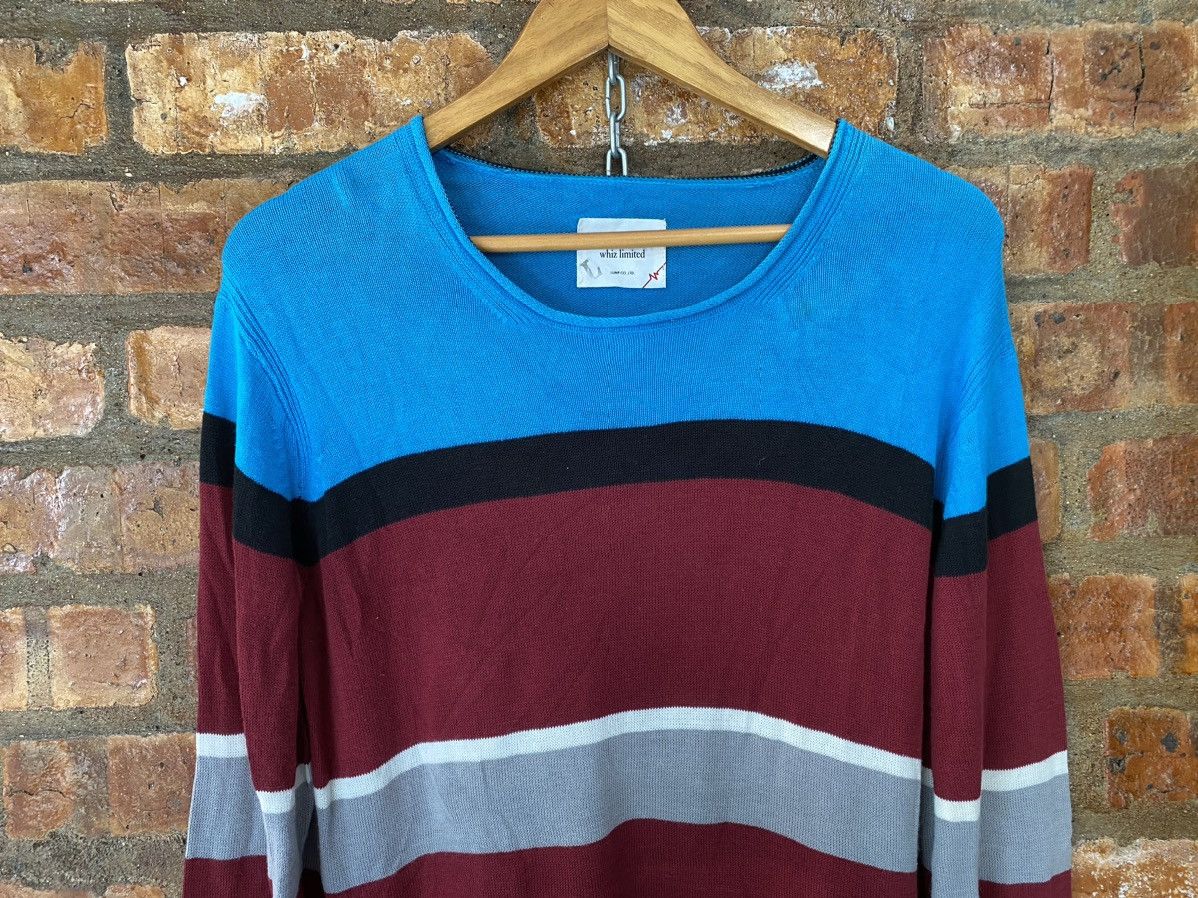 Japanese Brand × PHENOMENON × WHIZ LIMITED 90s WHIZ Limited Japan rainbow knit Size US L / EU 52-54 / 3 - 3 Thumbnail