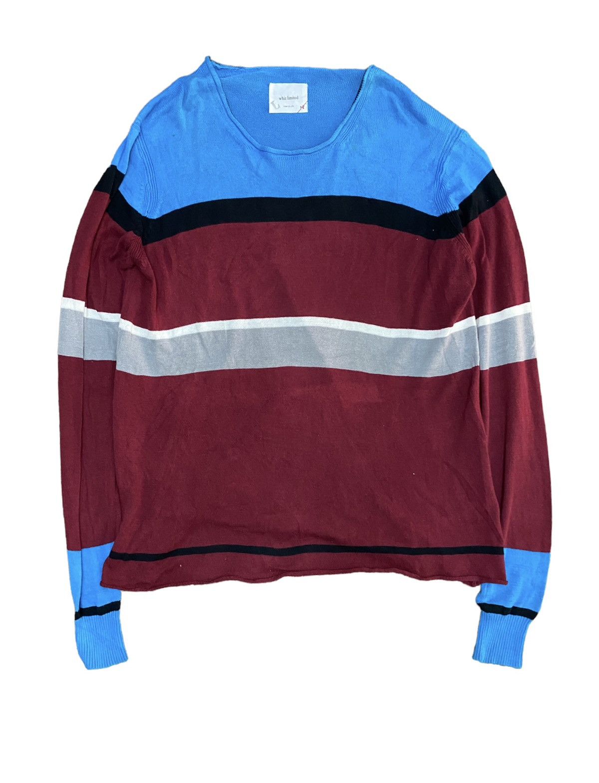 Japanese Brand × PHENOMENON × WHIZ LIMITED 90s WHIZ Limited Japan rainbow knit Size US L / EU 52-54 / 3 - 1 Thumbnail