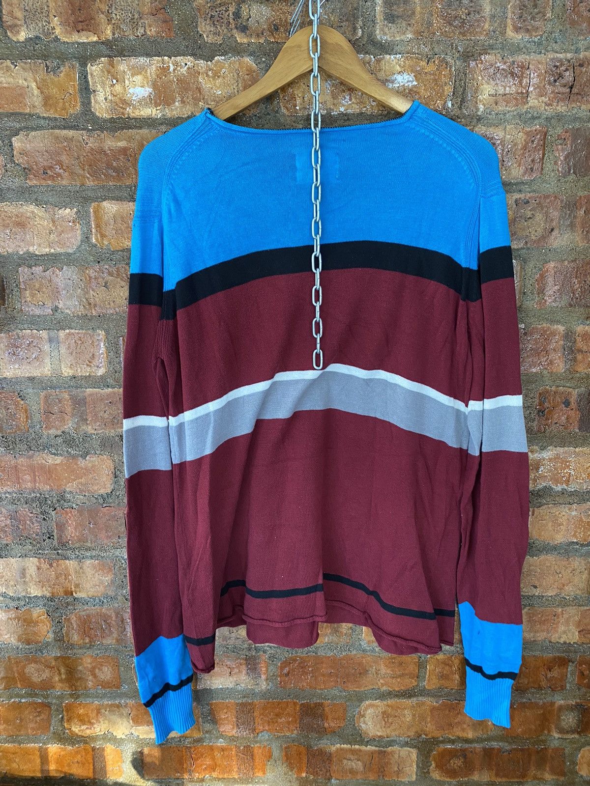 Japanese Brand × PHENOMENON × WHIZ LIMITED 90s WHIZ Limited Japan rainbow knit Size US L / EU 52-54 / 3 - 6 Thumbnail