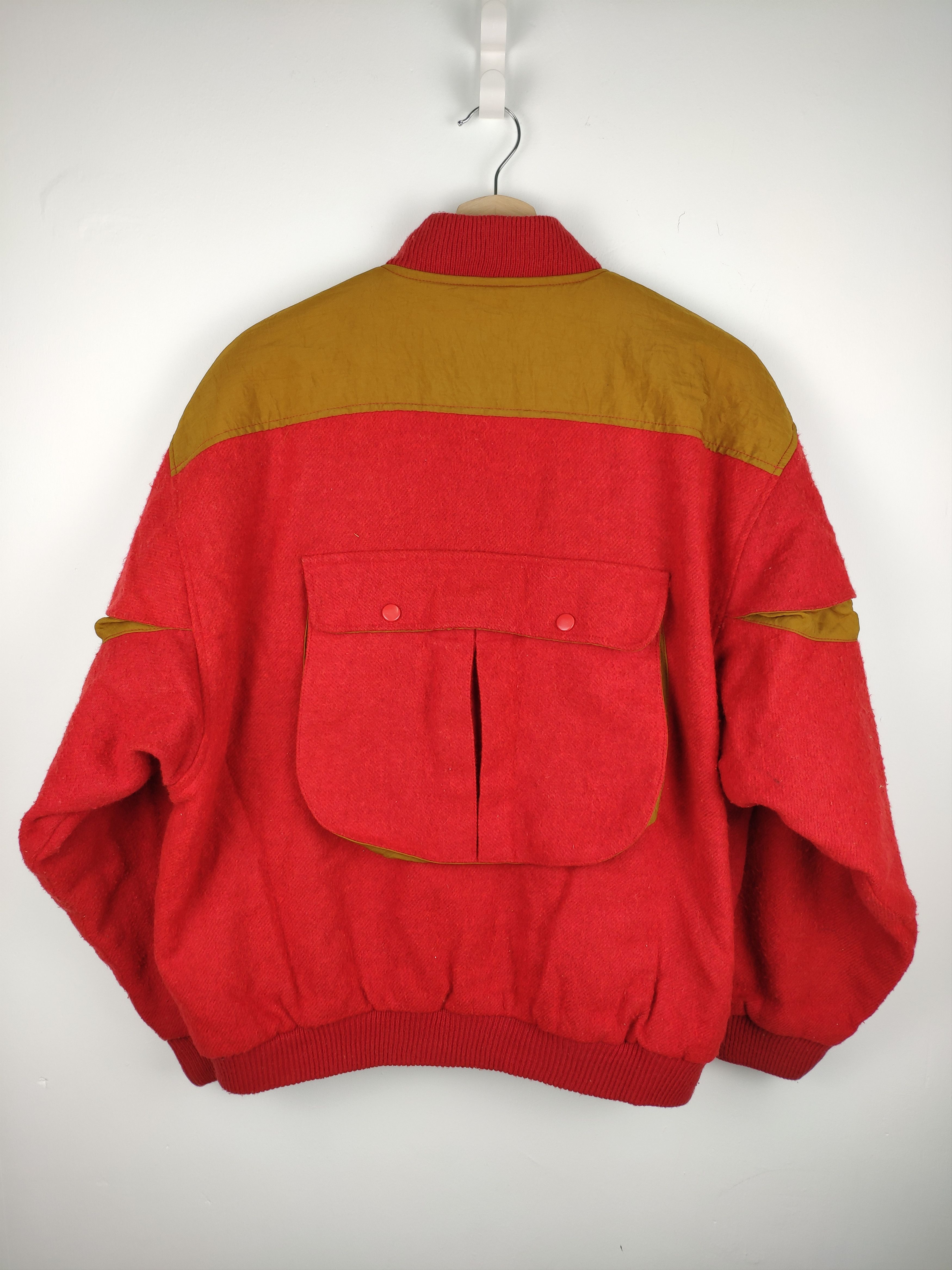 Japanese Brand 🇯🇵 Vintage 1990s Bomber Jacket Back Pocket Size US L / EU 52-54 / 3 - 12 Thumbnail