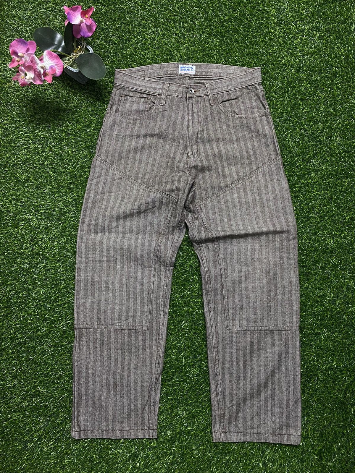 image of Hickory Brooklyn Overall in Grey, Men's (Size 32)