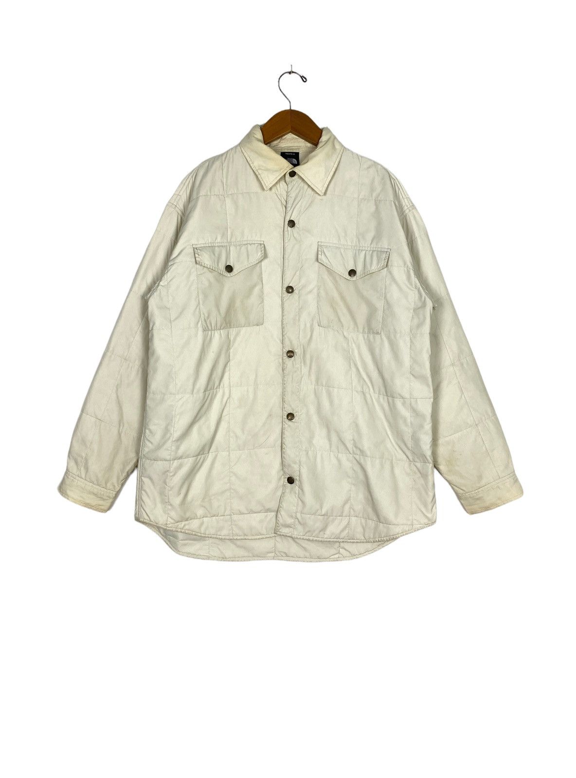 The North Face Rare‼️ The North Face Snap Button Down Jacket Large Size Size US L / EU 52-54 / 3 - 1 Thumbnail