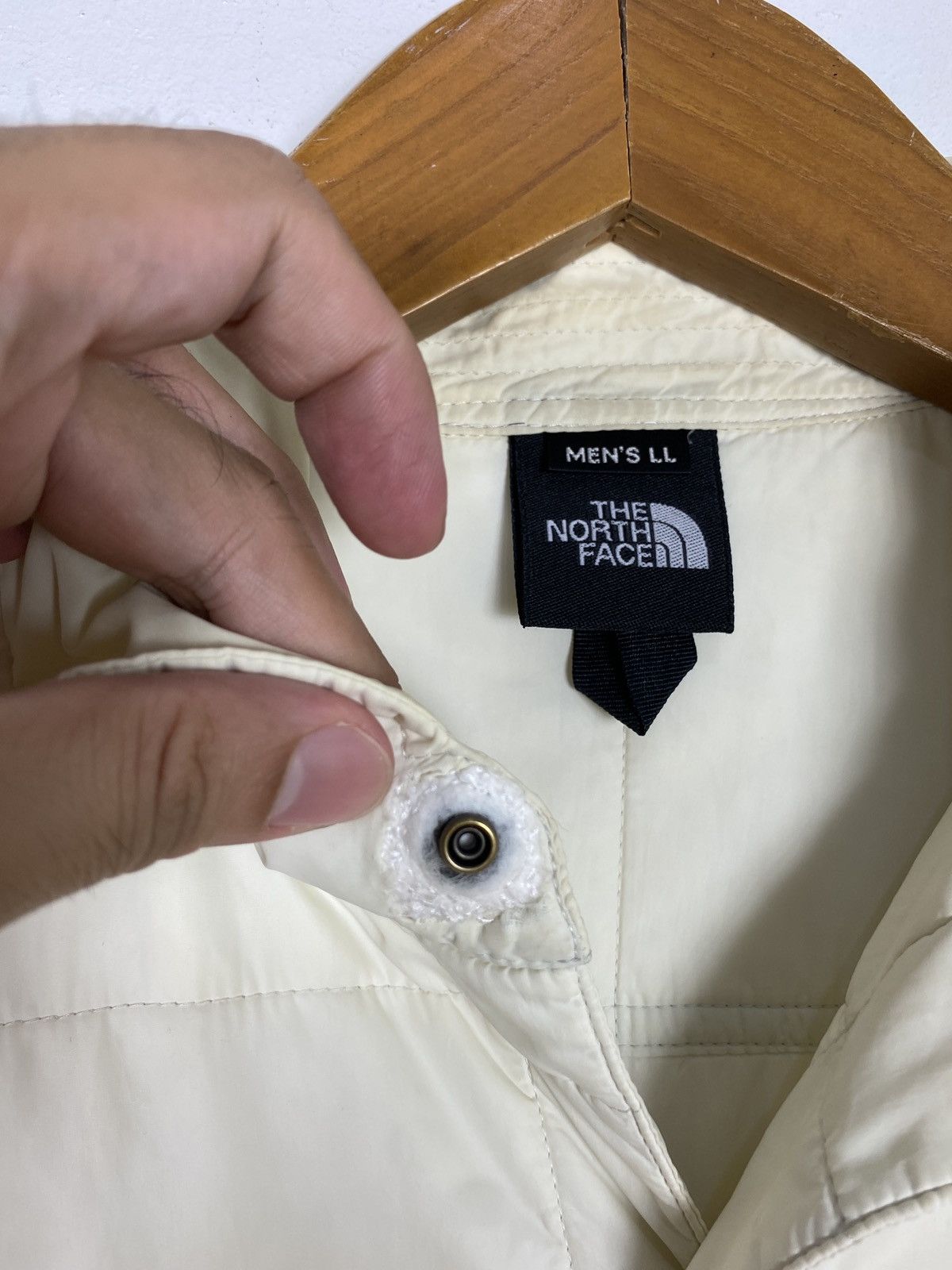 The North Face Rare‼️ The North Face Snap Button Down Jacket Large Size Size US L / EU 52-54 / 3 - 10 Thumbnail