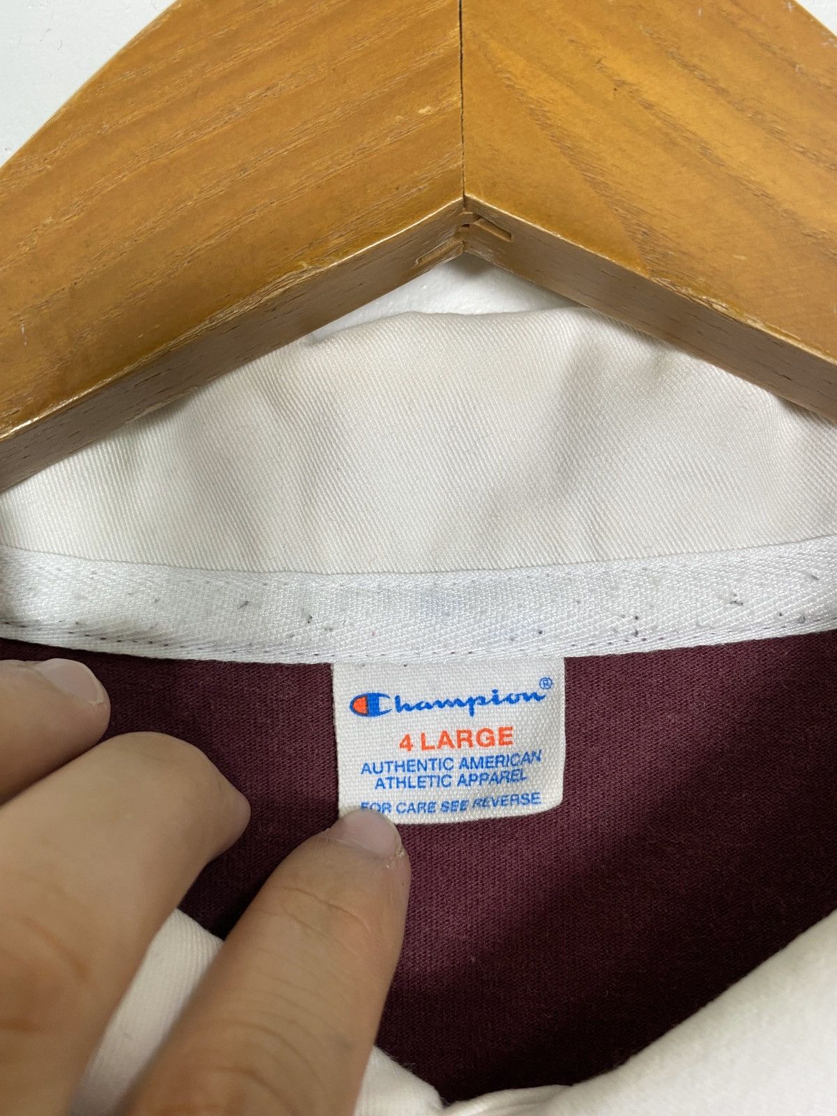 Champion Rare‼️ Champion Polo Rugby 4 Extra Large Size Size US XXL / EU 58 / 5 - 3 Thumbnail