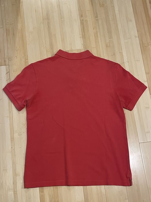 Burberry Burberry Brit Men's Red Polo Shirt Check Print Medium | Grailed