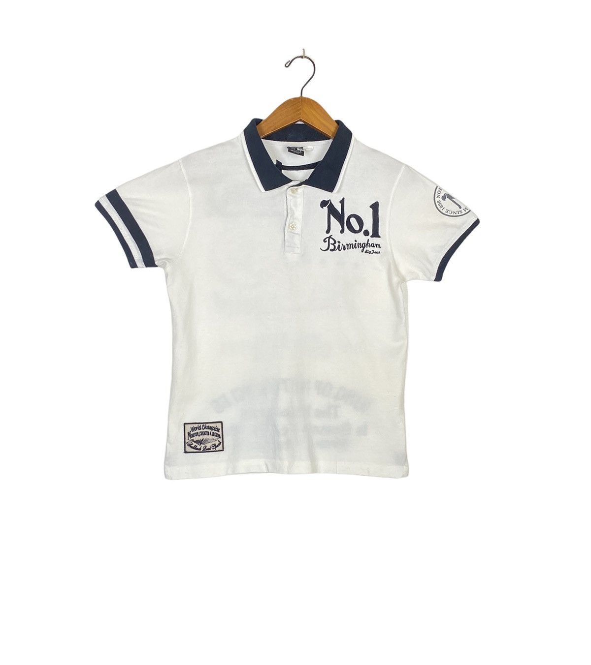 Norton Norton Motorcycle Embroidery spell out Polos Women Size Size ONE SIZE - 3 Thumbnail
