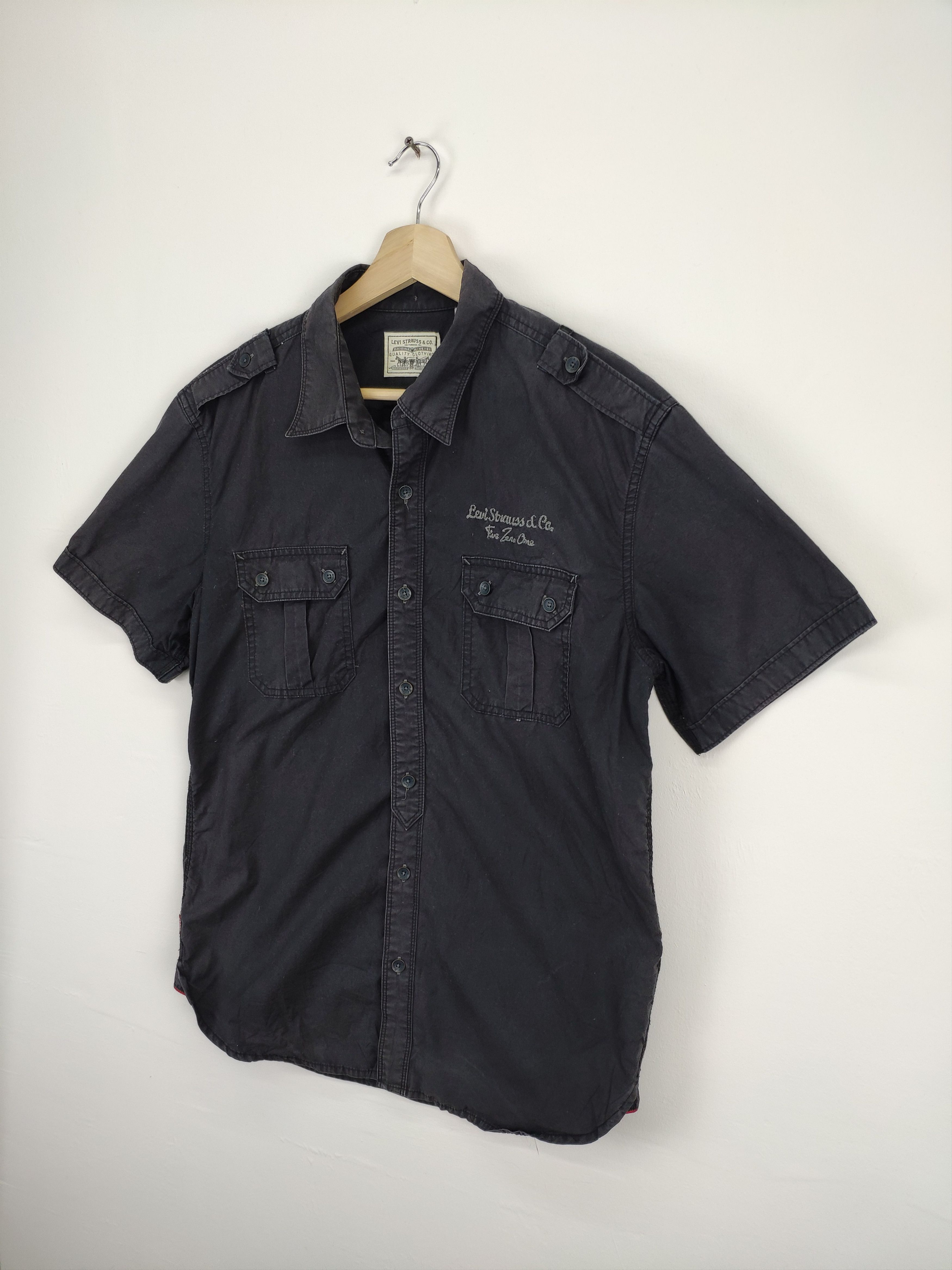 Levi's × Vintage Vintage Levi's Shirt Button Up Size US M / EU 48-50 / 2 - 2 Thumbnail