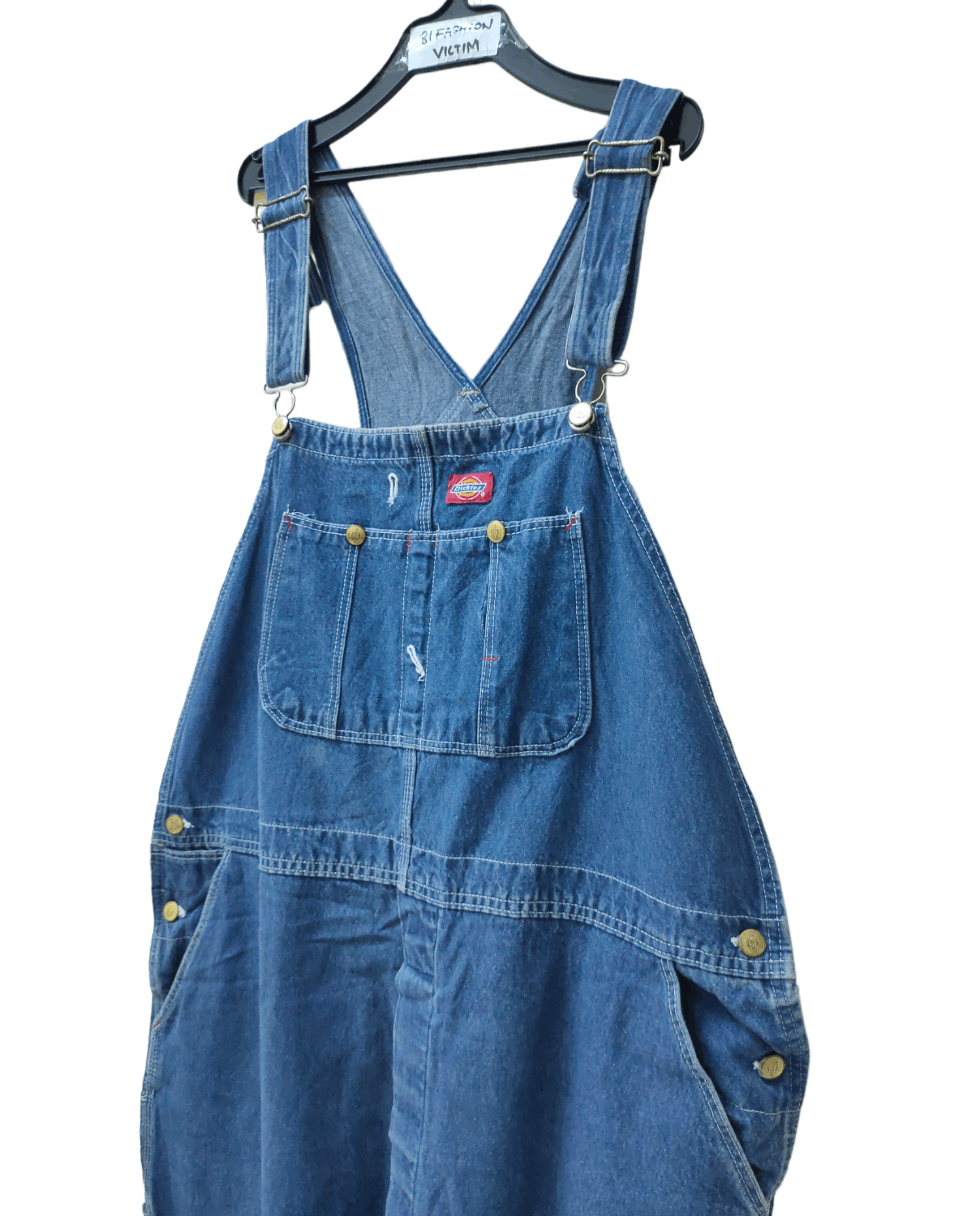 image of Dickies Hiphop Oversized Vintage Made In Usa Jumpsuits in Blue, Men's (Size 44)