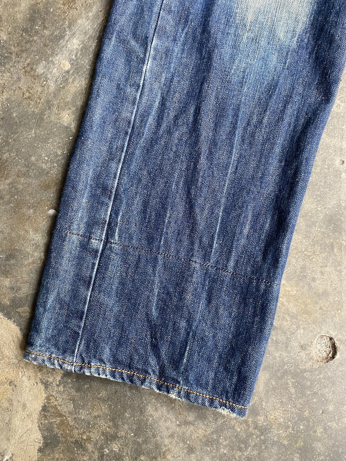 Japanese Brand × Vintage Dominate Handcrafted Double Waits Jeans Size US 35 - 7 Thumbnail