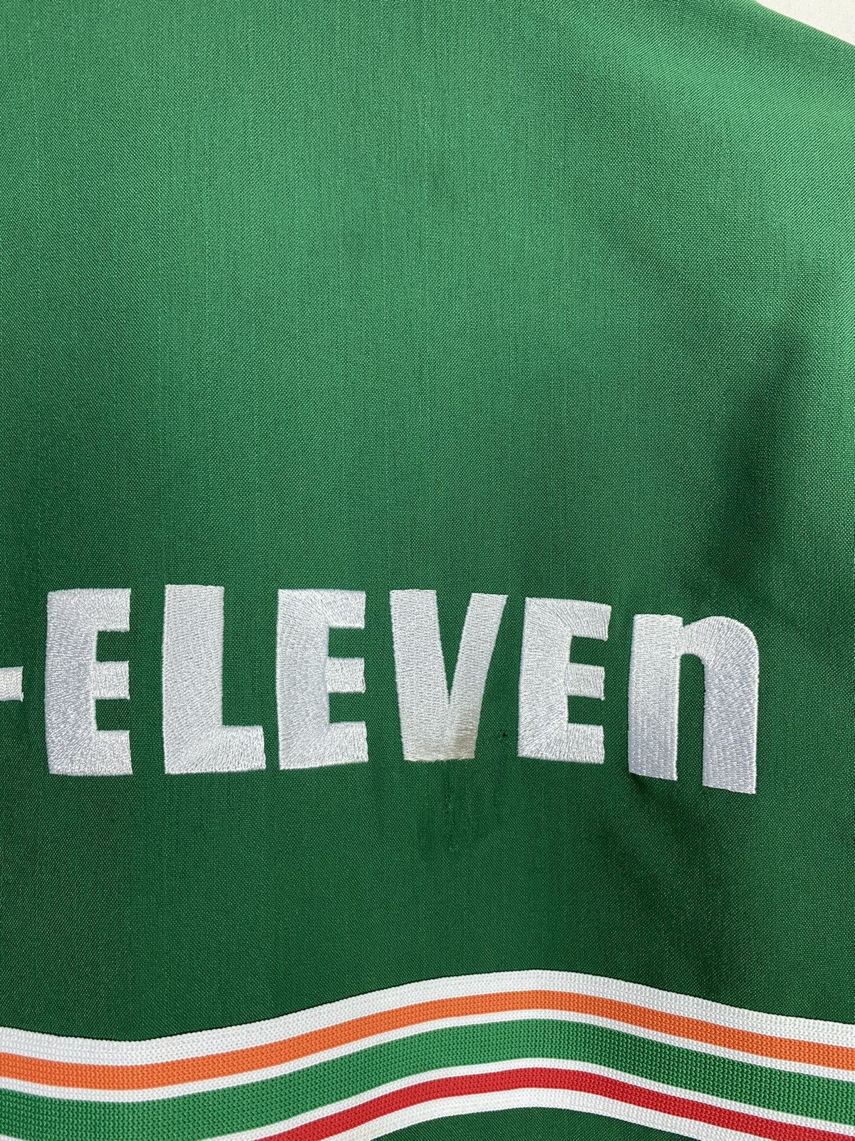 Japanese Brand Rare‼️ Vtg 7 Eleven Uniform Long Sleeve Embroidery Big Logo Size US L / EU 52-54 / 3 - 9 Thumbnail