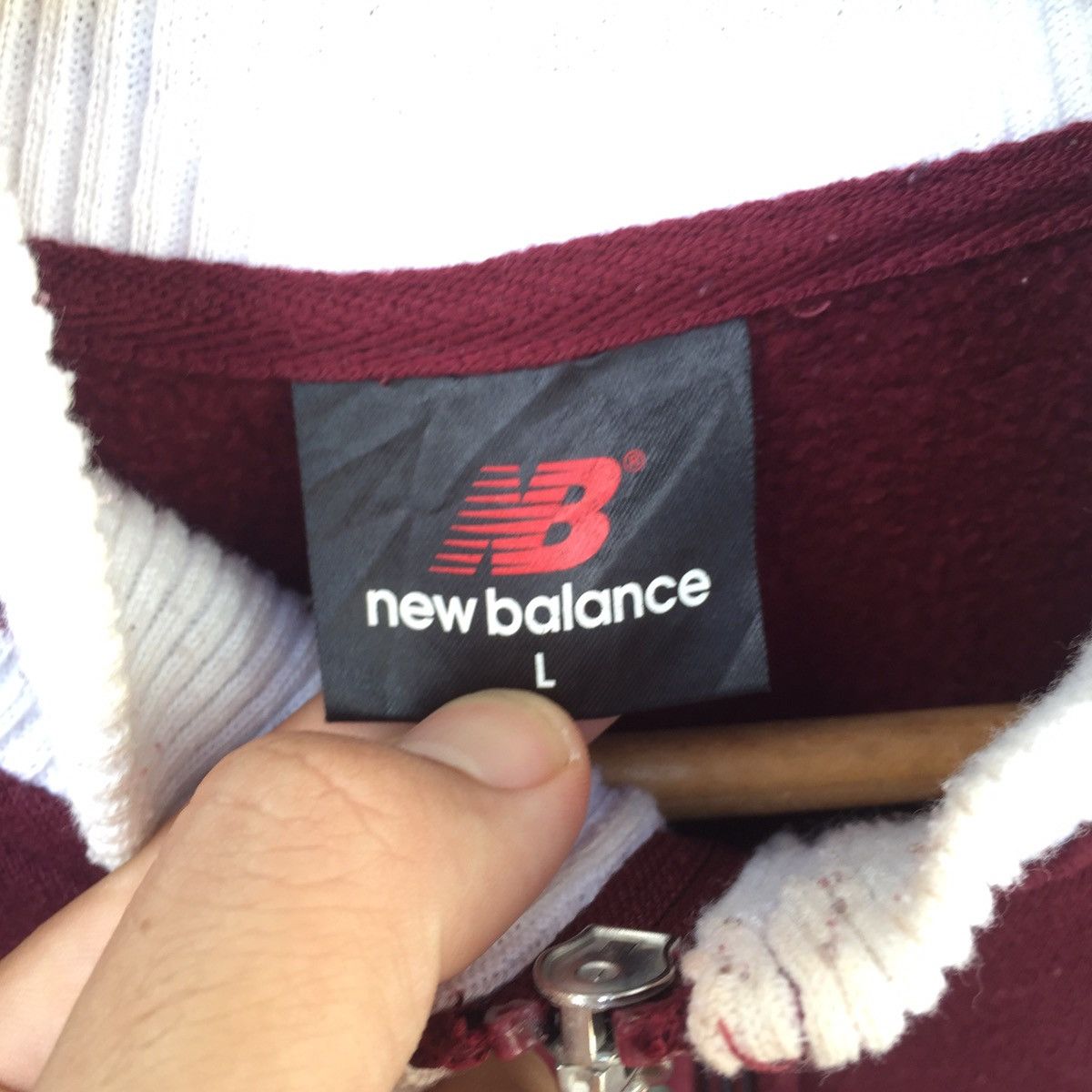 New Balance New Balance Medium Logo Sweater Jacket | Multicolour | L | Size US L / EU 52-54 / 3 - 3 Thumbnail