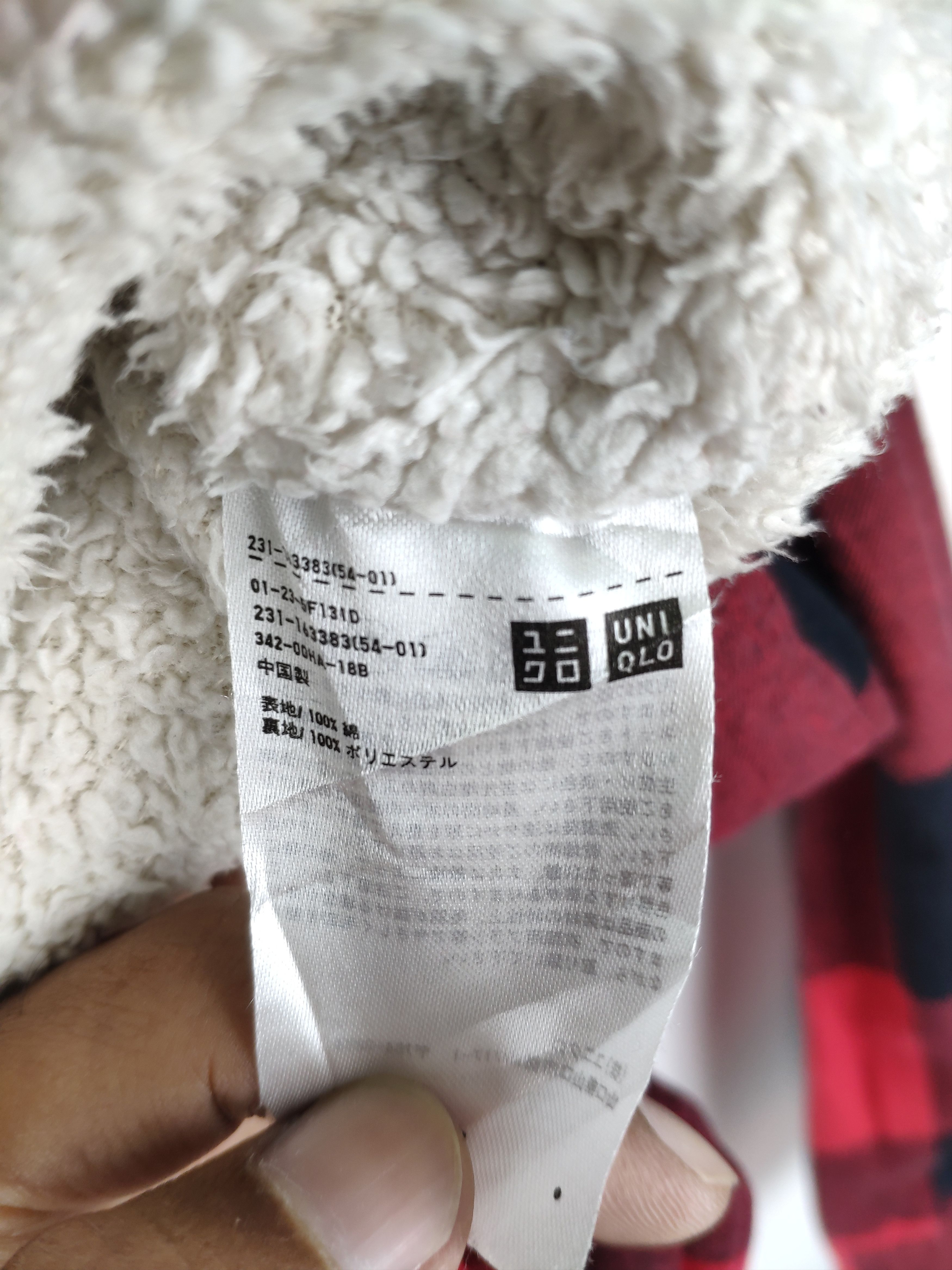 Flannel × Japanese Brand Uniqlo Plaid Flannel Snap Button Lining Sherpa Size US M / EU 48-50 / 2 - 7 Thumbnail