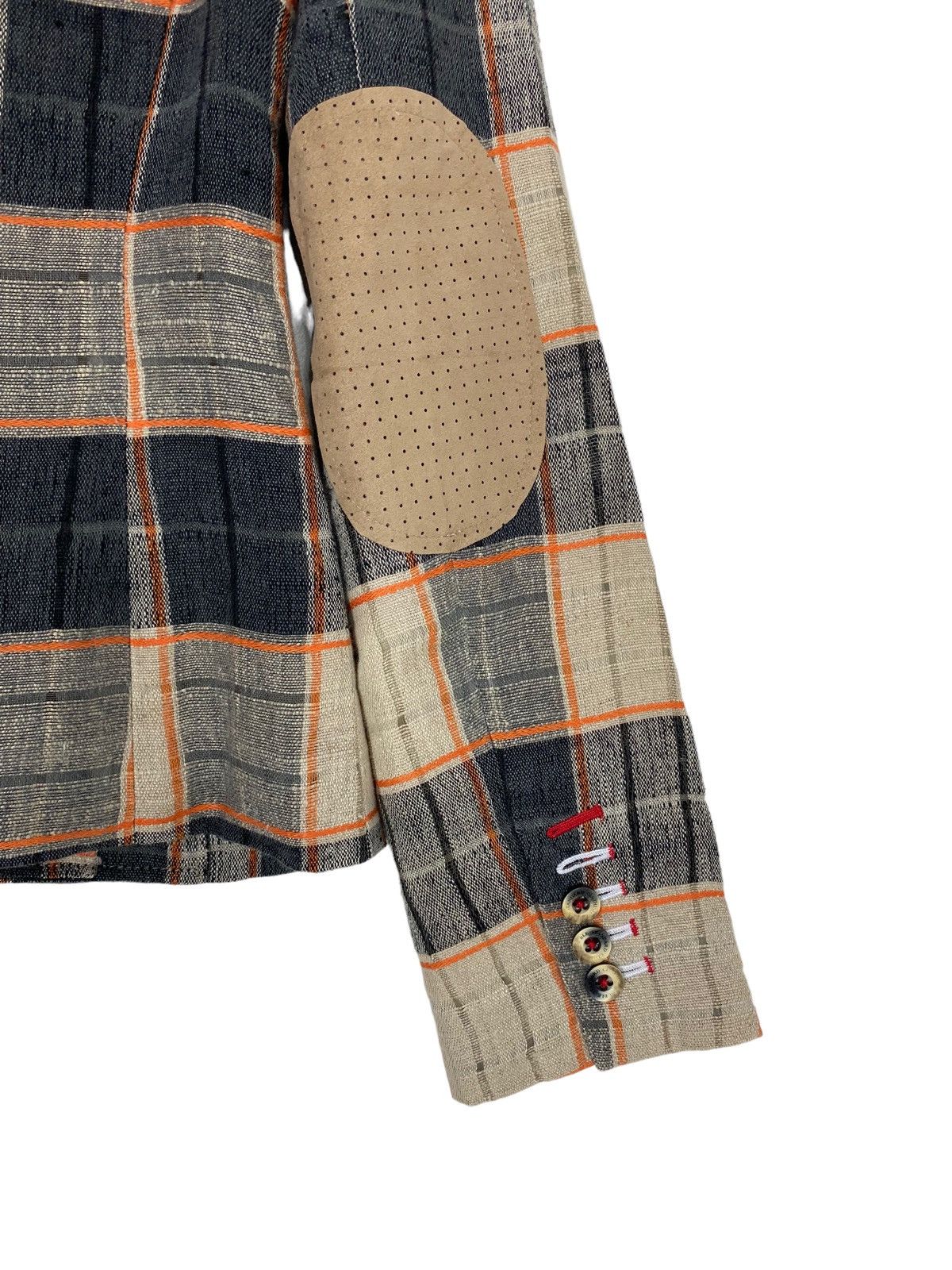 Japanese Brand Rare Double Standard Clothing Single Breasted Blazer Checked Size XS / US 0-2 / IT 36-38 - 6 Thumbnail