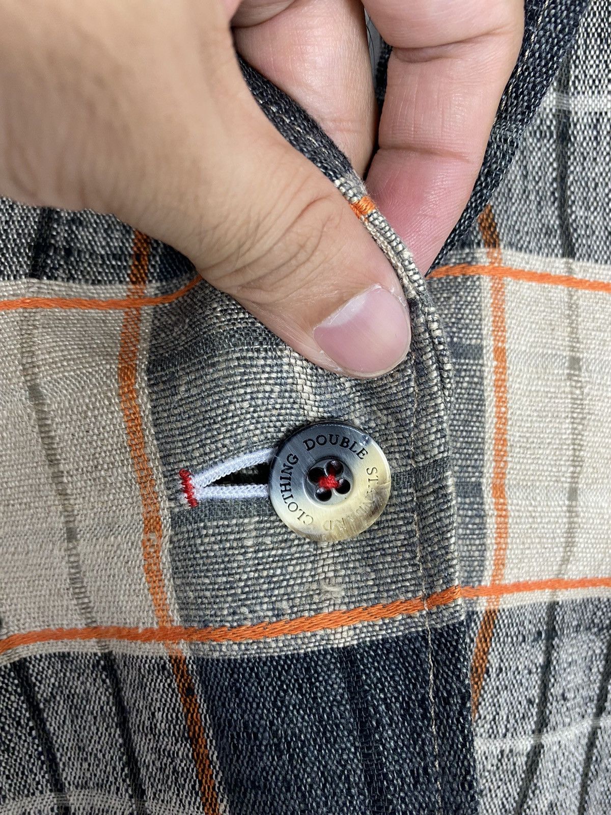 Japanese Brand Rare Double Standard Clothing Single Breasted Blazer Checked Size XS / US 0-2 / IT 36-38 - 7 Thumbnail