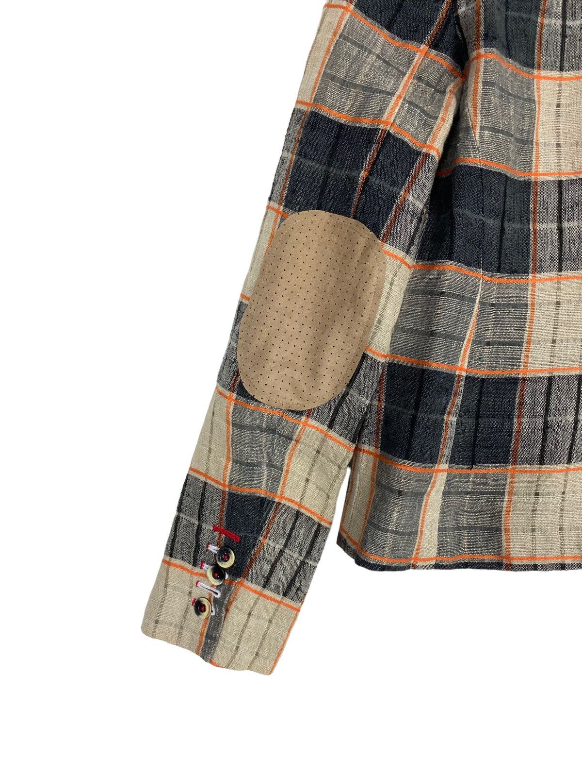 Japanese Brand Rare Double Standard Clothing Single Breasted Blazer Checked Size XS / US 0-2 / IT 36-38 - 5 Thumbnail