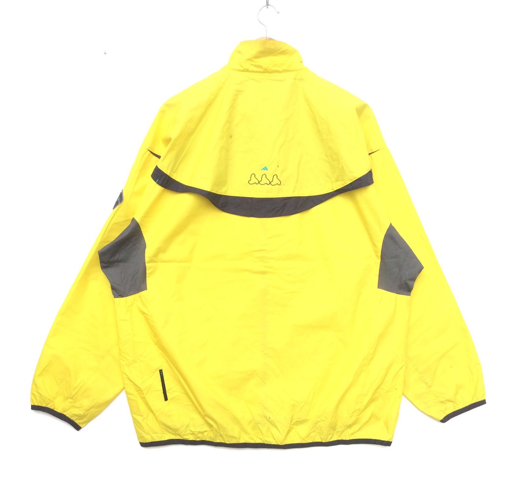 Adidas Vintage 90s Adidas Equipment Windbreaker Jacket | XL Size US XL / EU 56 / 4 - 5 Thumbnail
