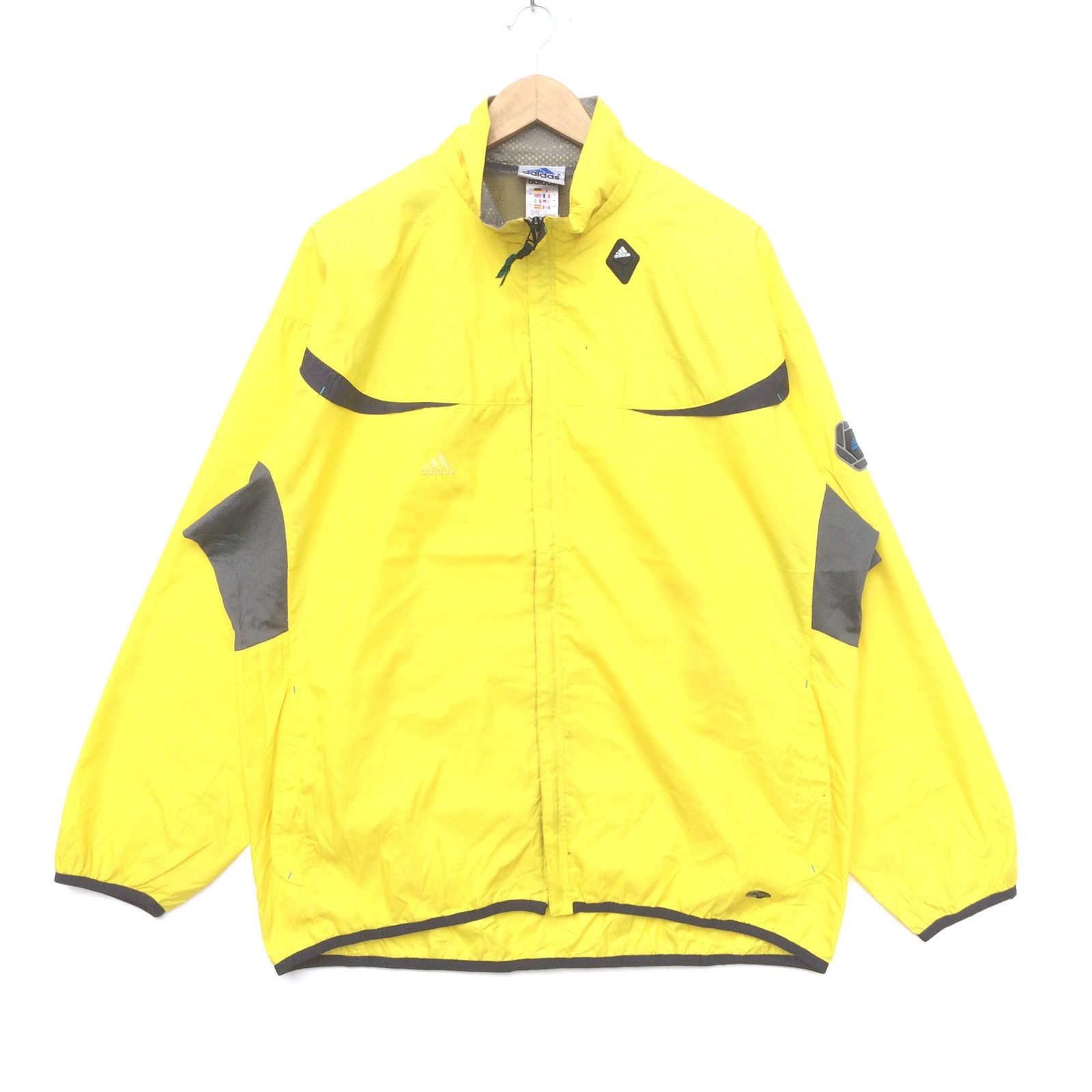 Adidas Vintage 90s Adidas Equipment Windbreaker Jacket | XL Size US XL / EU 56 / 4 - 1 Thumbnail
