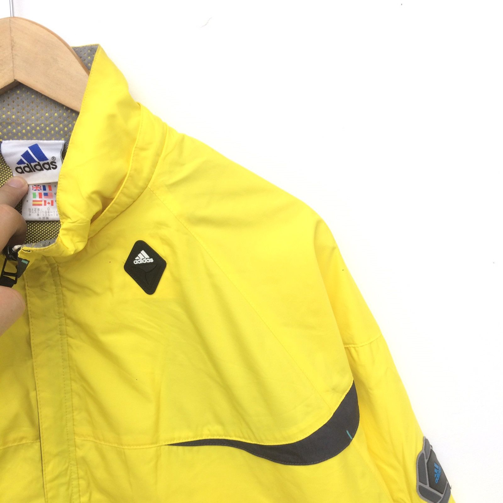 Adidas Vintage 90s Adidas Equipment Windbreaker Jacket | XL Size US XL / EU 56 / 4 - 2 Thumbnail