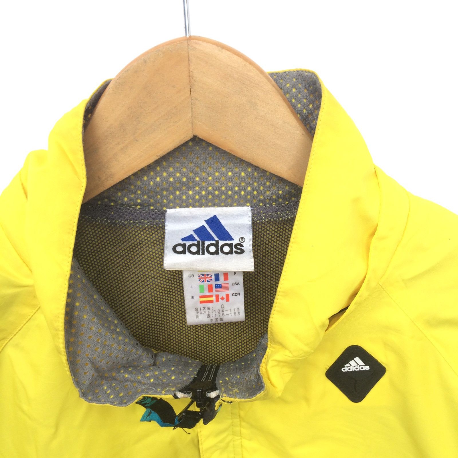 Adidas Vintage 90s Adidas Equipment Windbreaker Jacket | XL Size US XL / EU 56 / 4 - 4 Thumbnail