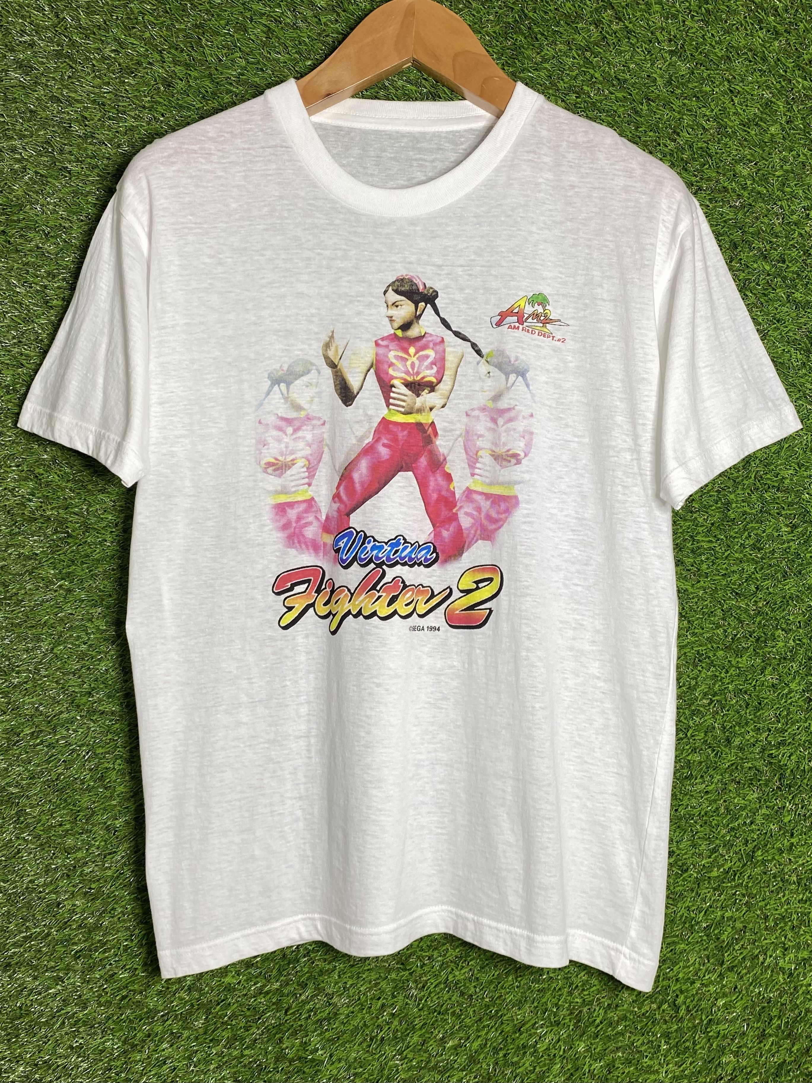 Vintage 🚨Vintage Virtua fighter 2 sega 1994 game promo t-shirt Size US L / EU 52-54 / 3 - 1 Thumbnail