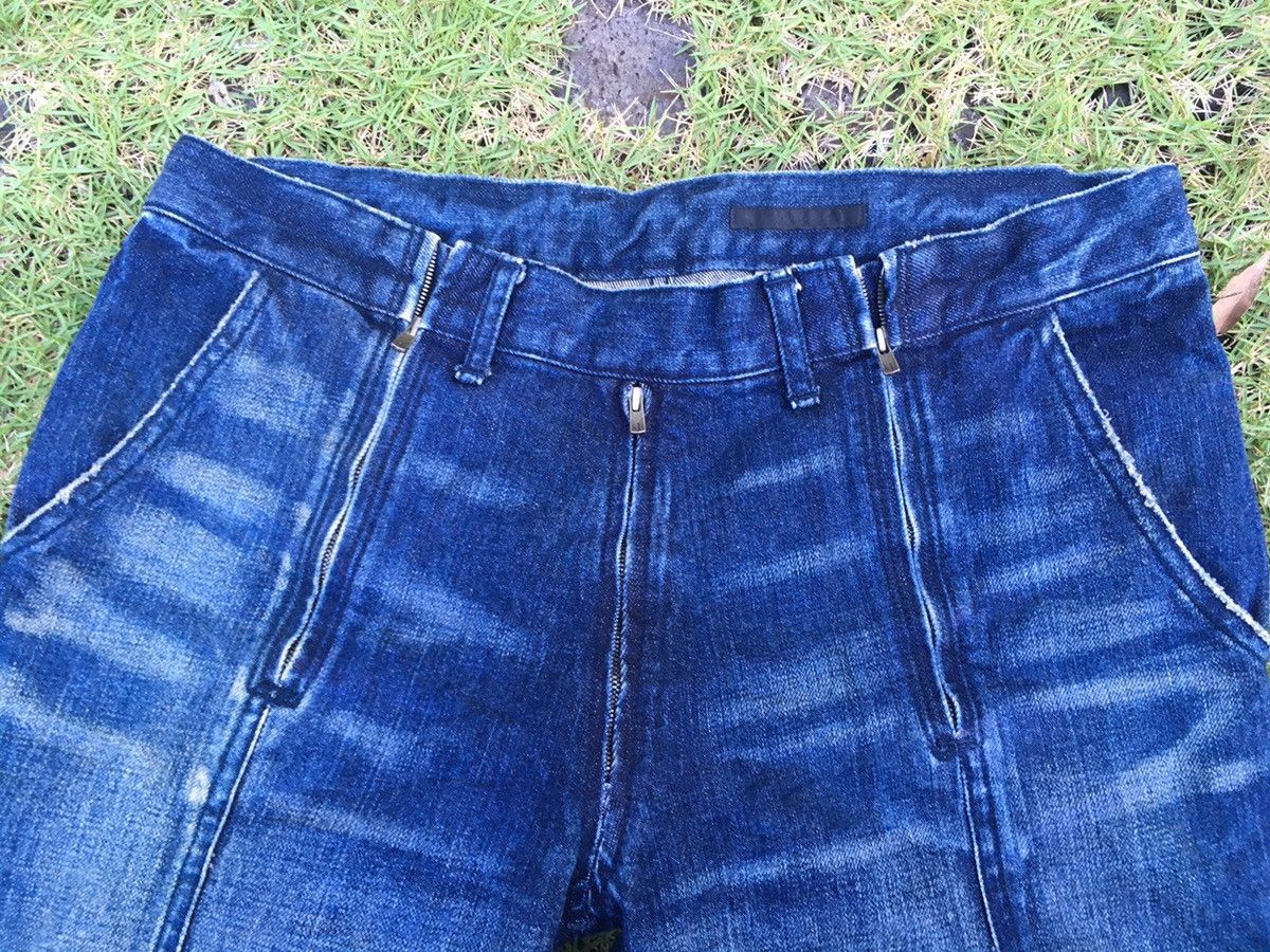 The Viridi-anne × Vintage RARE Vintage The Viridi-anne triple Zipper Jeans Size US 30 / EU 46 - 3 Thumbnail