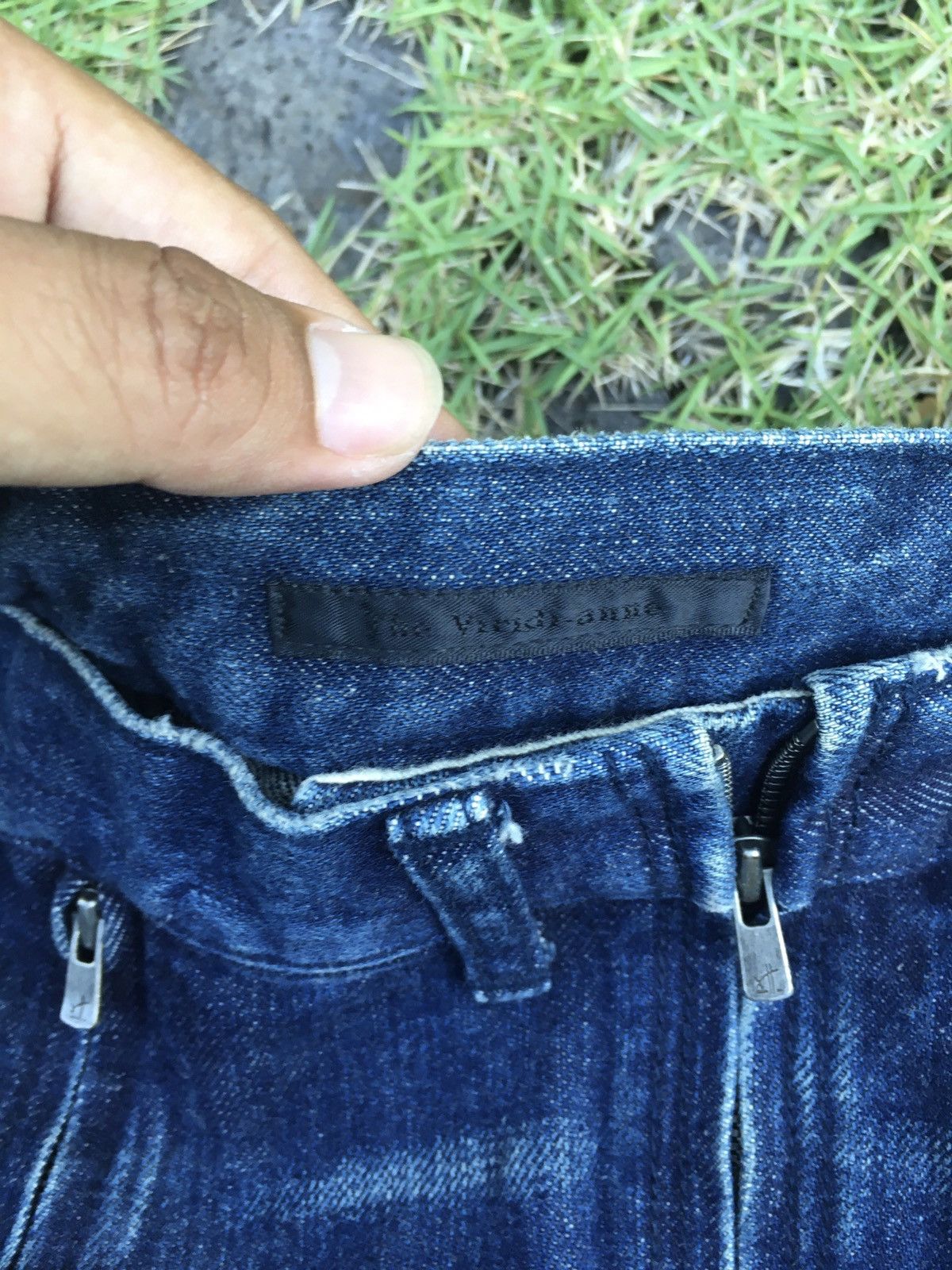 The Viridi-anne × Vintage RARE Vintage The Viridi-anne triple Zipper Jeans Size US 30 / EU 46 - 4 Thumbnail