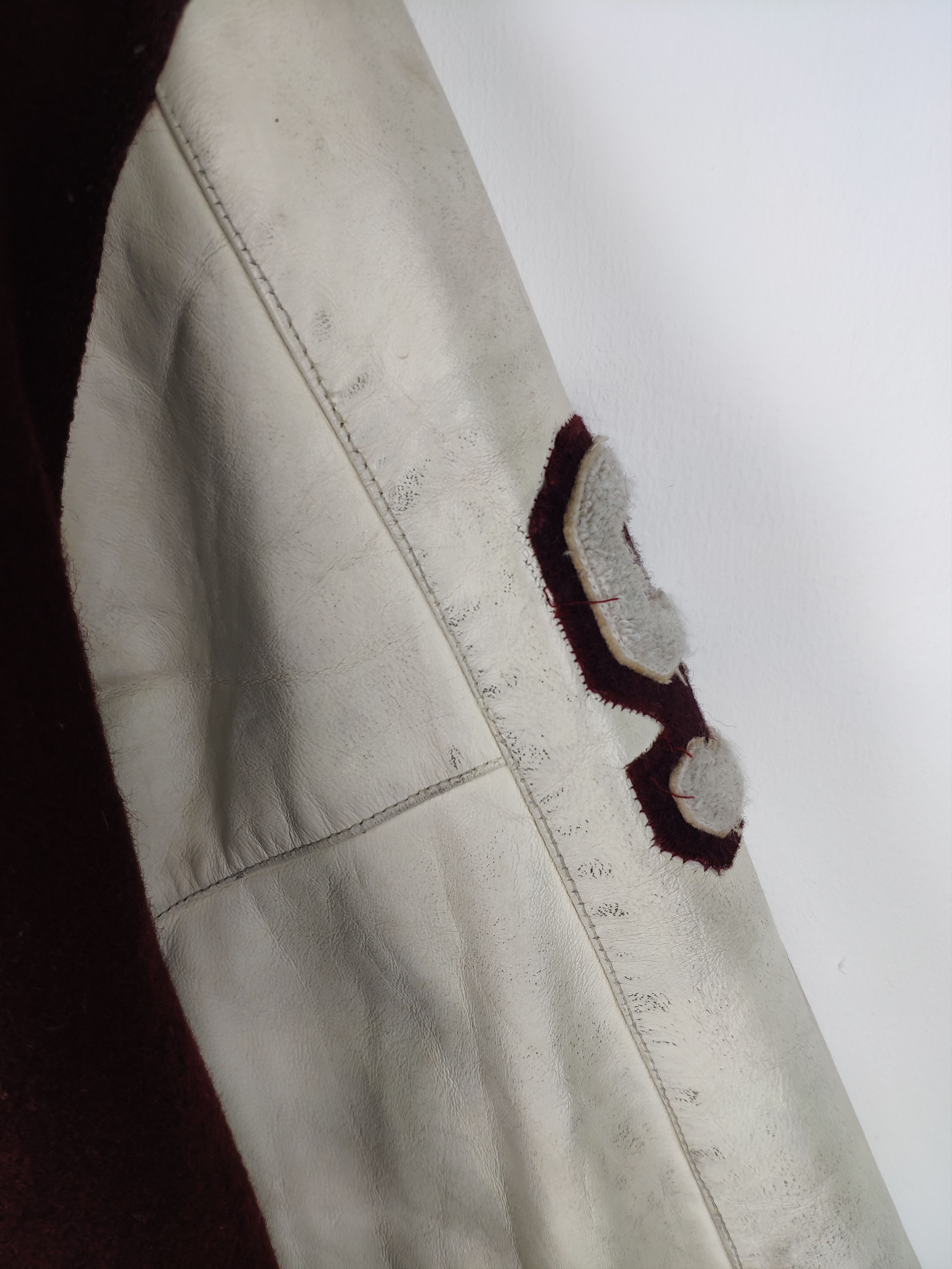 Vintage Vintage 80 S Varsity Jacket Sleeve Leather Gorham Size US L / EU 52-54 / 3 - 18 Thumbnail