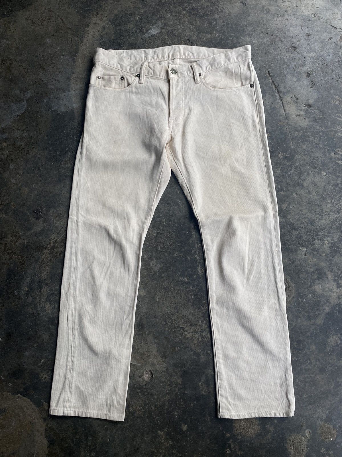 Hysteric Glamour × Japanese Brand × Vintage Hysteric Glamour With Blue Selvedge Pants Size US 33 - 1 Thumbnail