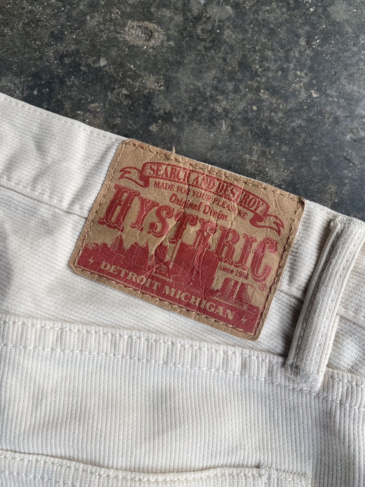 Hysteric Glamour × Japanese Brand × Vintage Hysteric Glamour With Blue Selvedge Pants Size US 33 - 3 Thumbnail