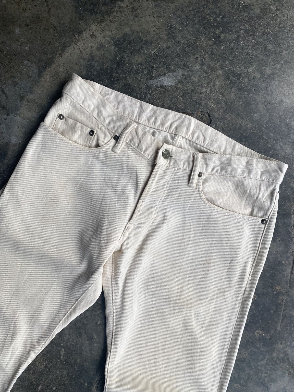 Hysteric Glamour × Japanese Brand × Vintage Hysteric Glamour With Blue Selvedge Pants Size US 33 - 5 Thumbnail