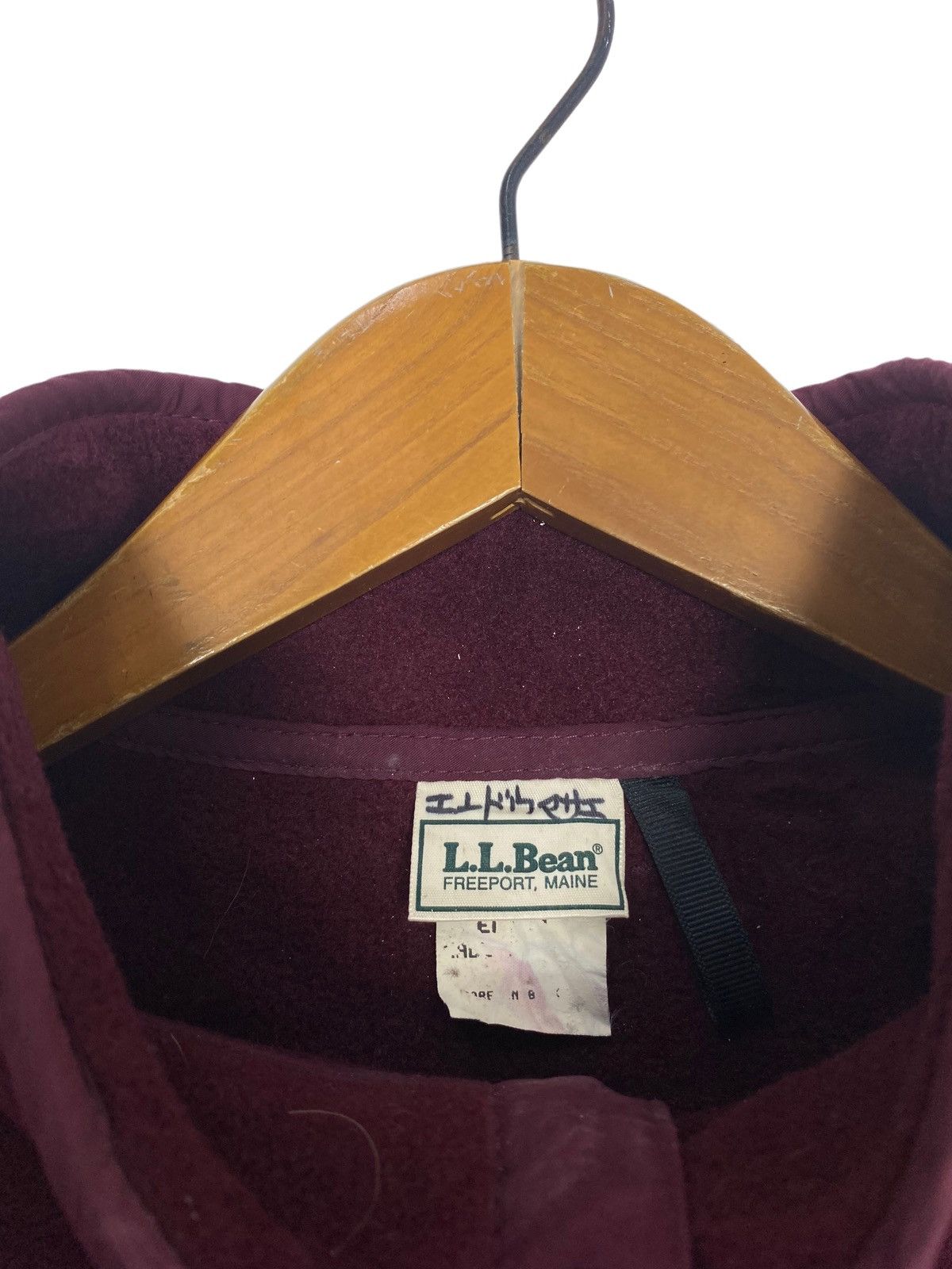 L.L. Bean Rare‼️ Vintage L.L.Bean Fleece Snap Button Made in Usa Size L / US 10 / IT 46 - 3 Thumbnail