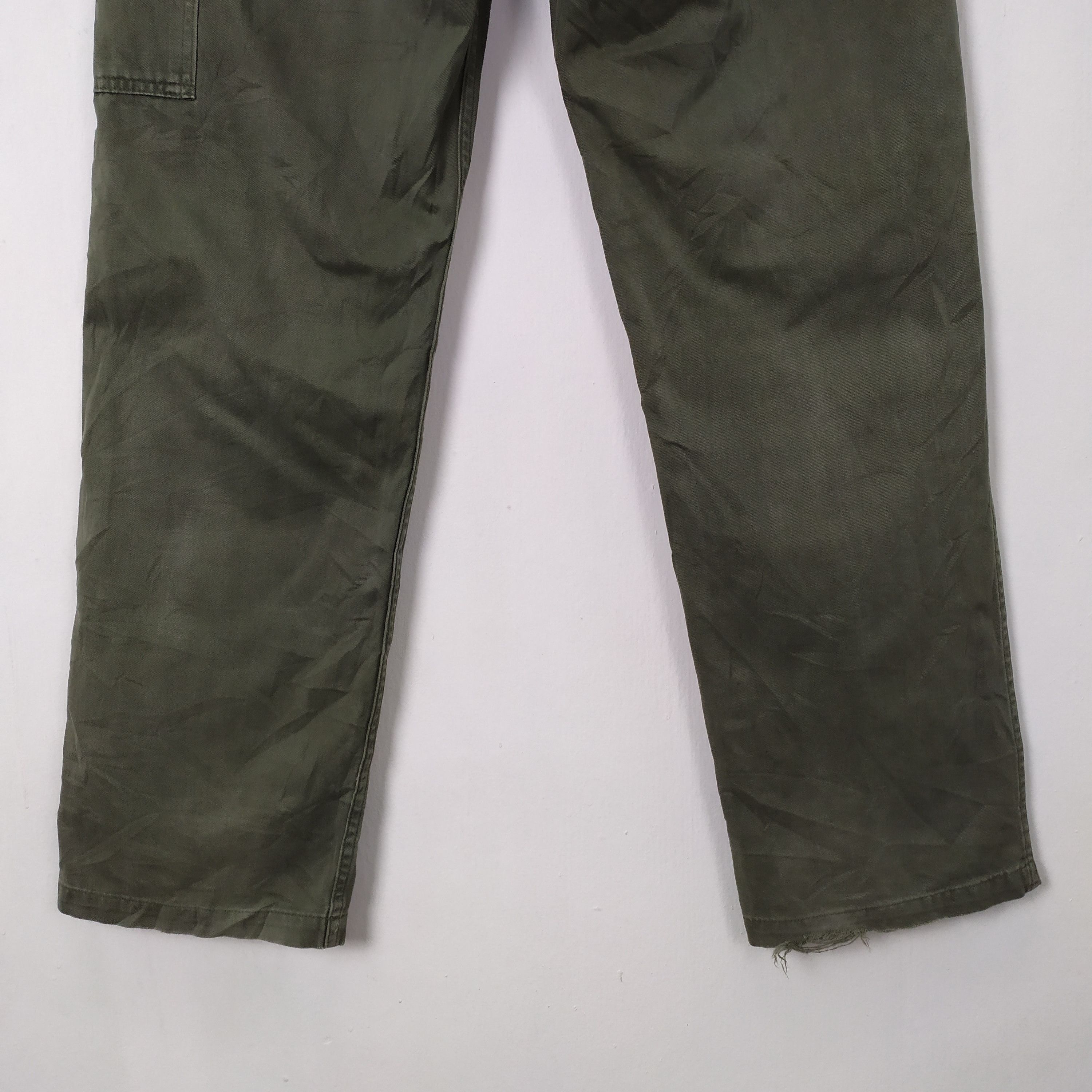 Japanese Brand RARE!! JAPANESE BRAND FADED GREEN CARGO PANTS Size US 30 / EU 46 - 7 Thumbnail