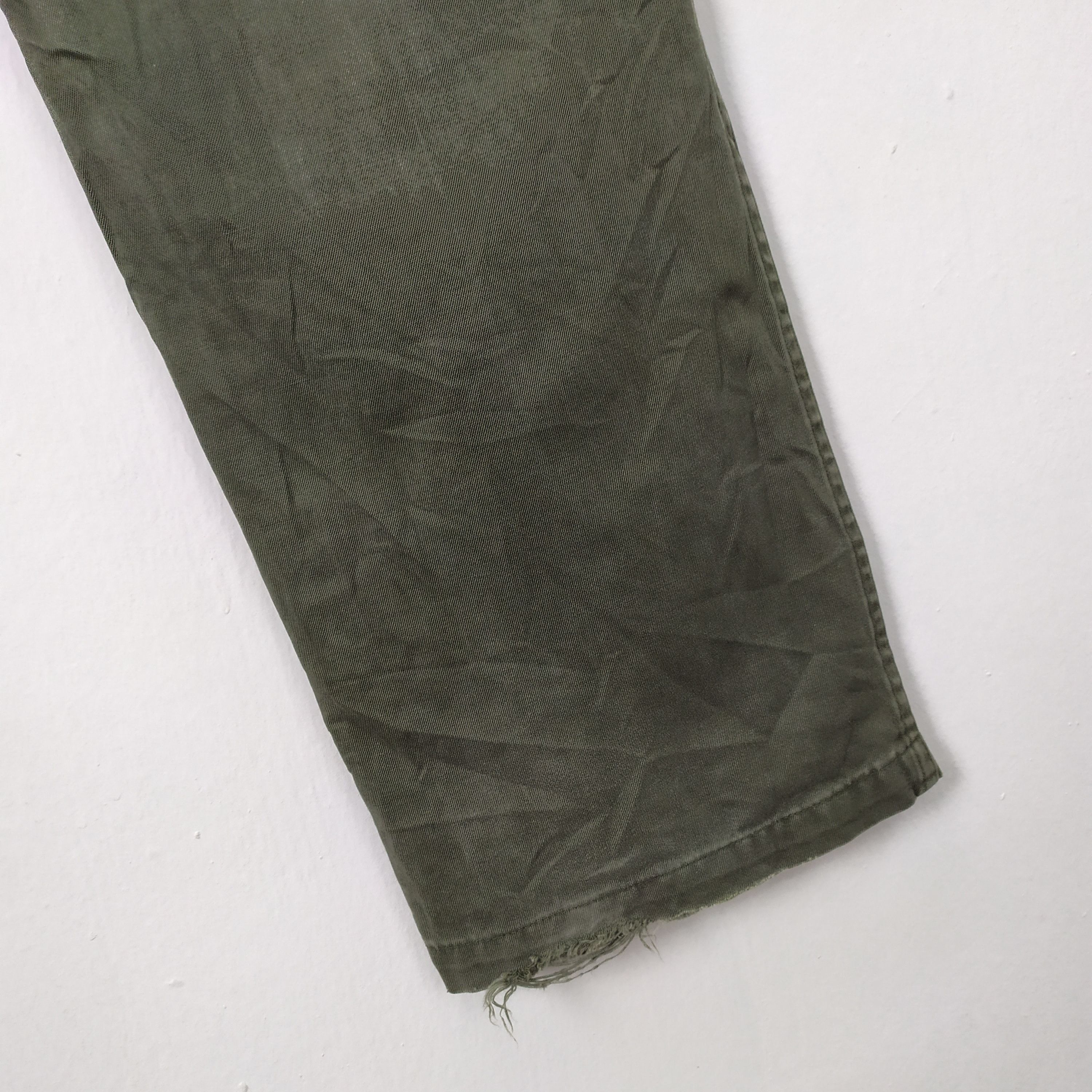 Japanese Brand RARE!! JAPANESE BRAND FADED GREEN CARGO PANTS Size US 30 / EU 46 - 6 Thumbnail