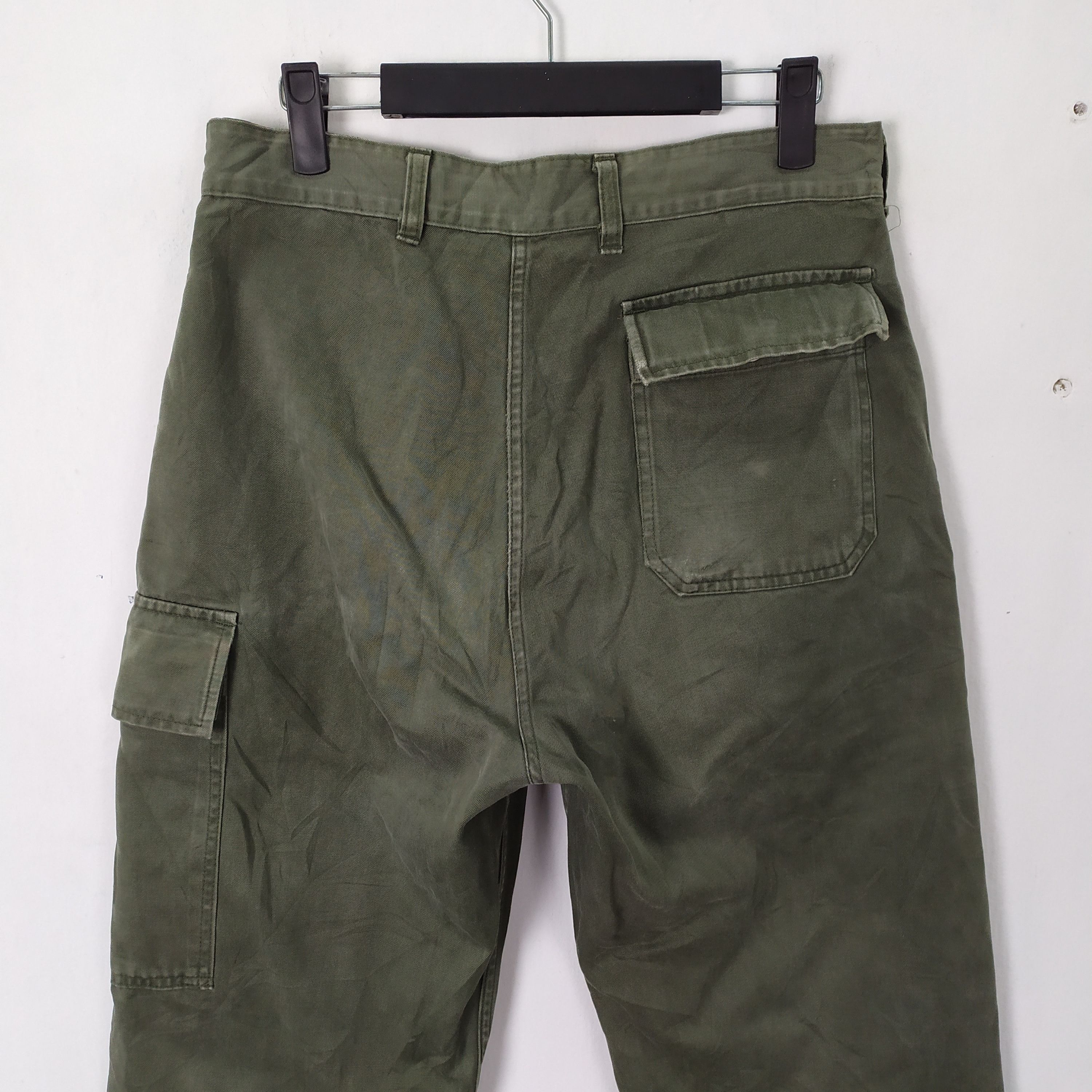 Japanese Brand RARE!! JAPANESE BRAND FADED GREEN CARGO PANTS Size US 30 / EU 46 - 8 Thumbnail