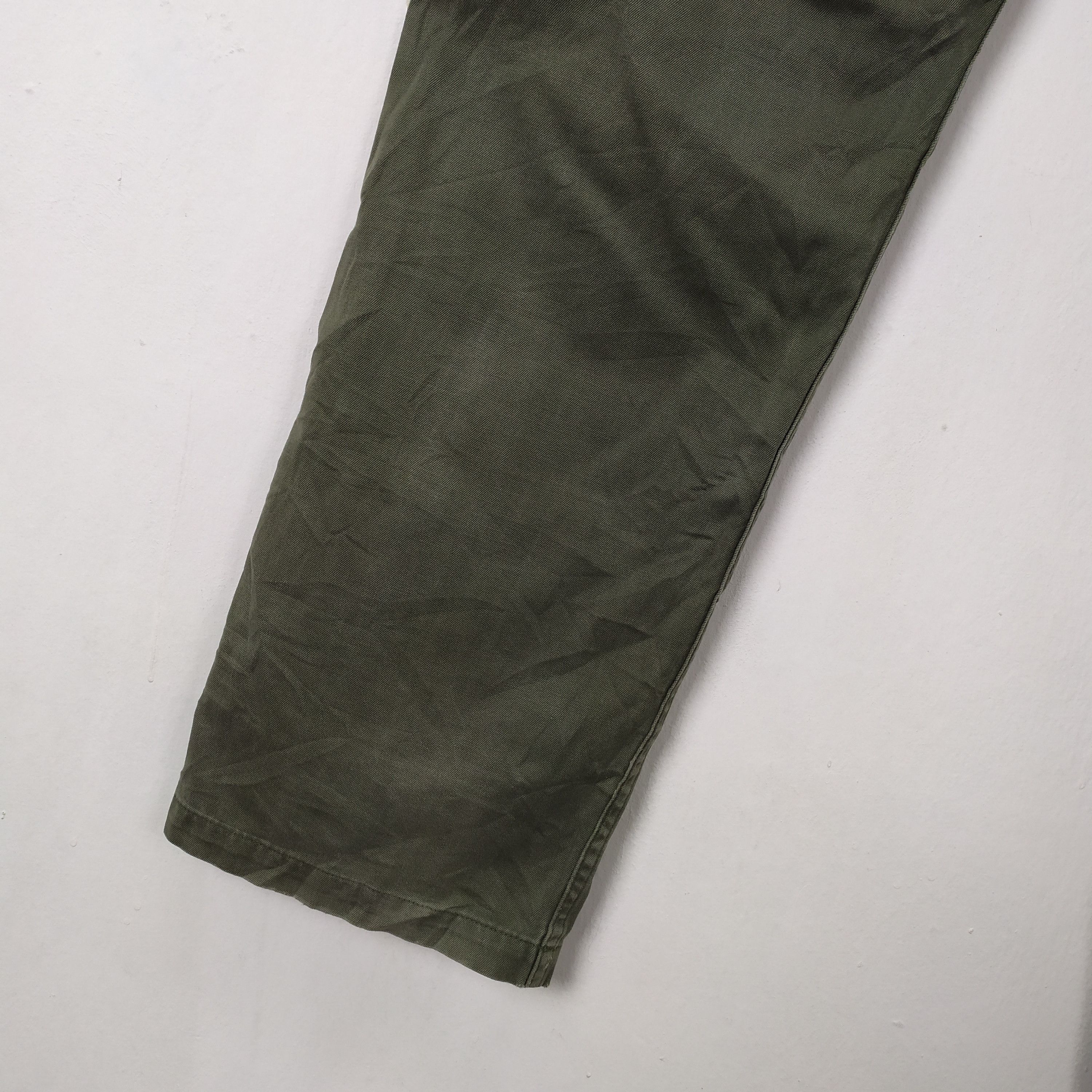 Japanese Brand RARE!! JAPANESE BRAND FADED GREEN CARGO PANTS Size US 30 / EU 46 - 5 Thumbnail