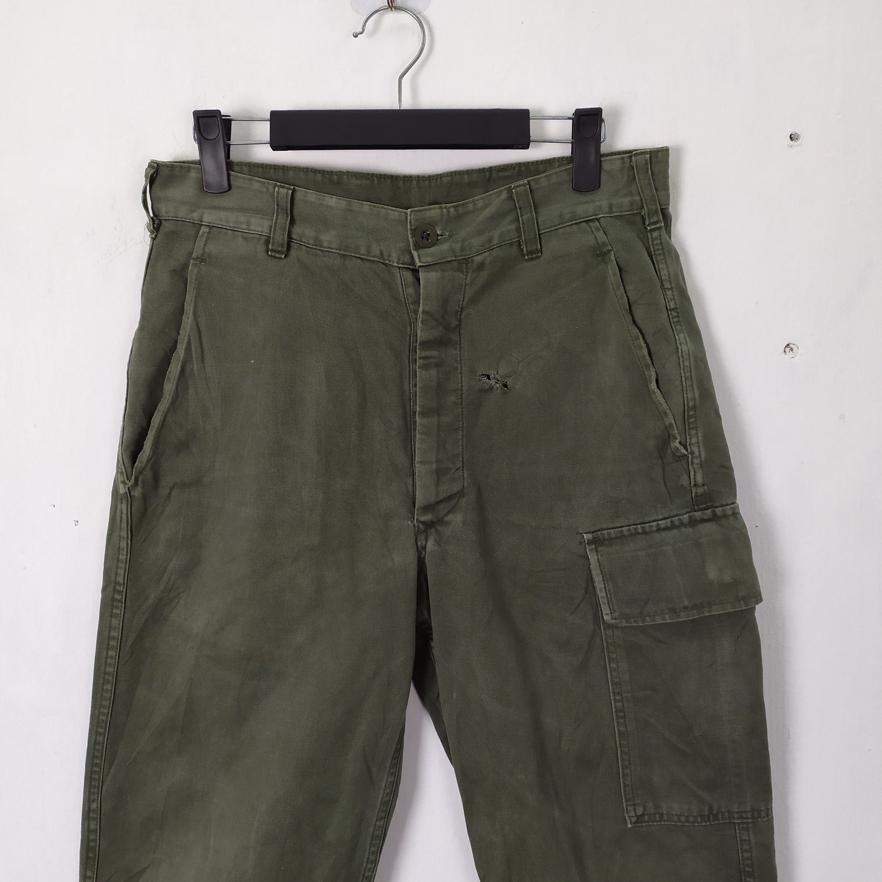 Japanese Brand RARE!! JAPANESE BRAND FADED GREEN CARGO PANTS Size US 30 / EU 46 - 12 Thumbnail