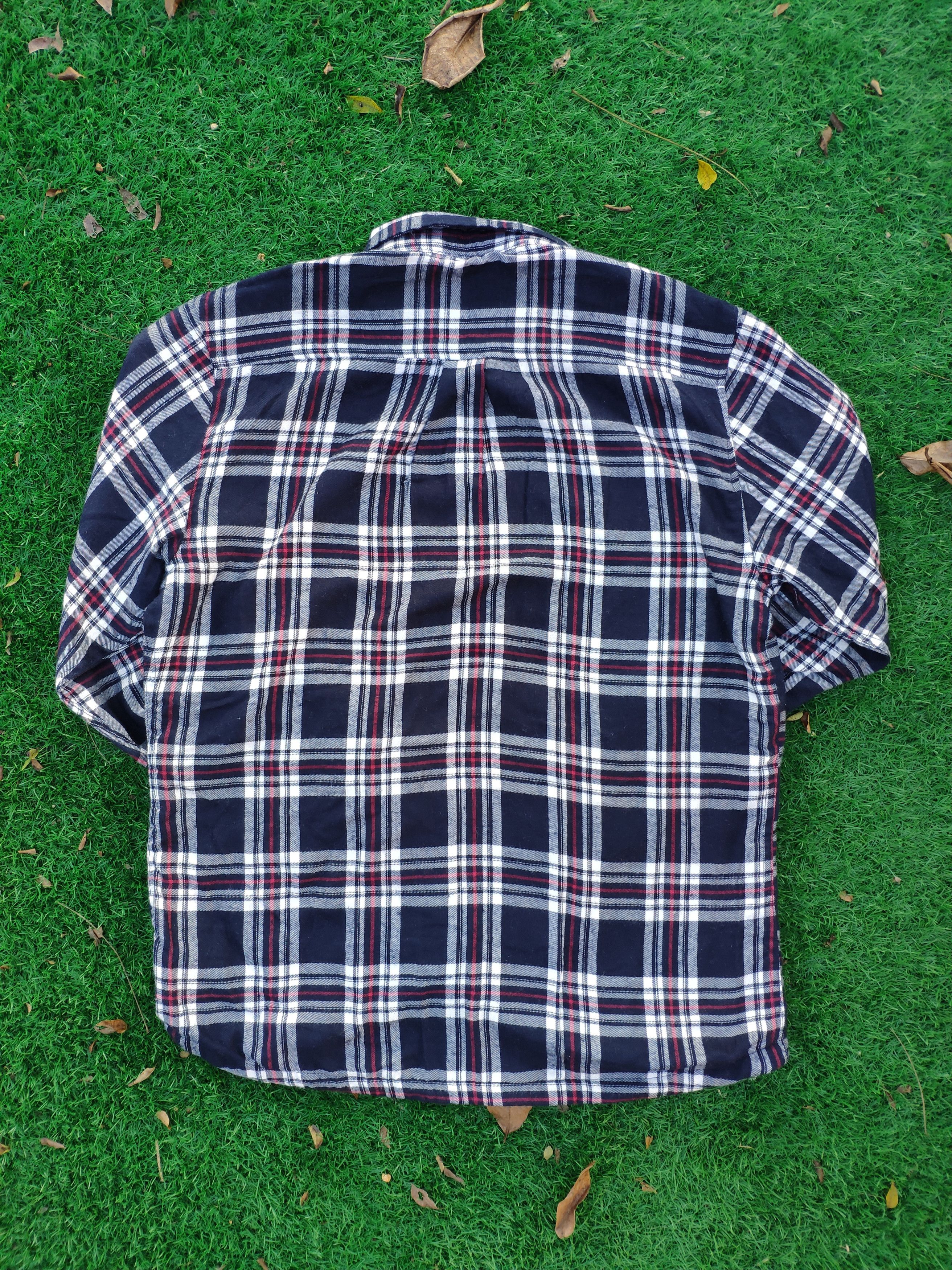 Flannel × Japanese Brand Vintage Flannel Travis Scott Style Summer Shirt Size US M / EU 48-50 / 2 - 7 Thumbnail