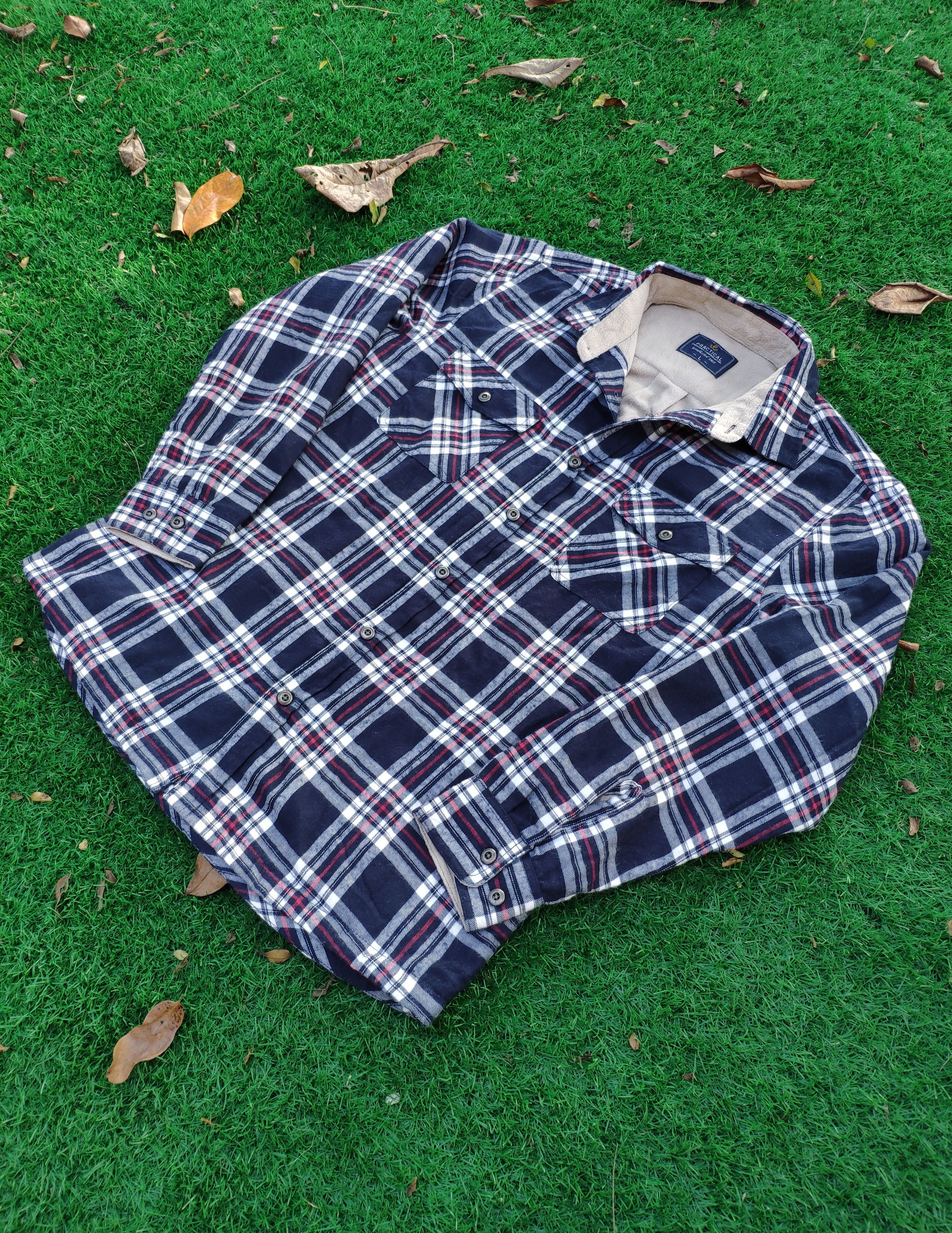 Flannel × Japanese Brand Vintage Flannel Travis Scott Style Summer Shirt Size US M / EU 48-50 / 2 - 2 Thumbnail