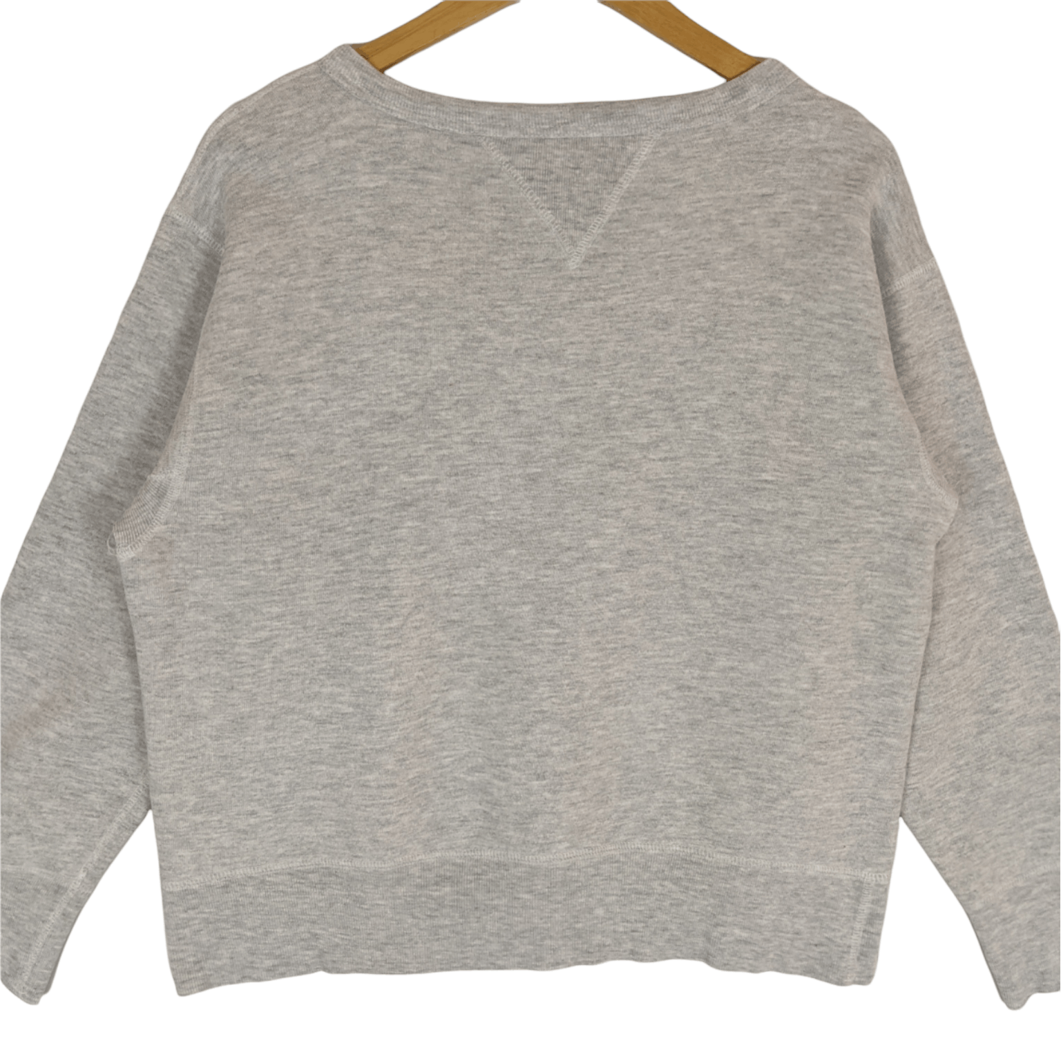 Japanese Brand × Vintage Japan Vintage Plain Grey Jumper Sweatshirt Size XL / US 12-14 / IT 48-50 - 5 Thumbnail