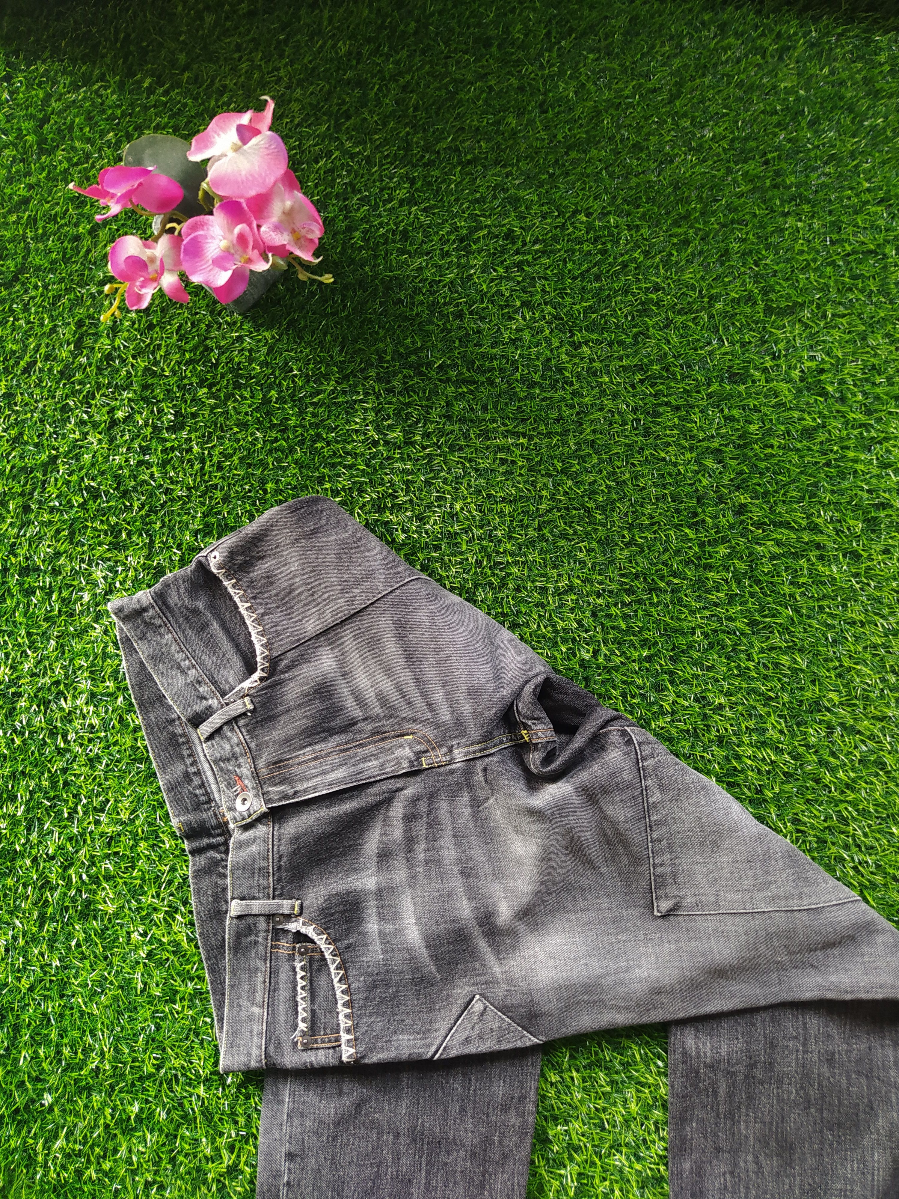 Japanese Brand × Uniqlo Uniqlo Patchwork Design Jeans Size US 34 / EU 50 - 4 Thumbnail